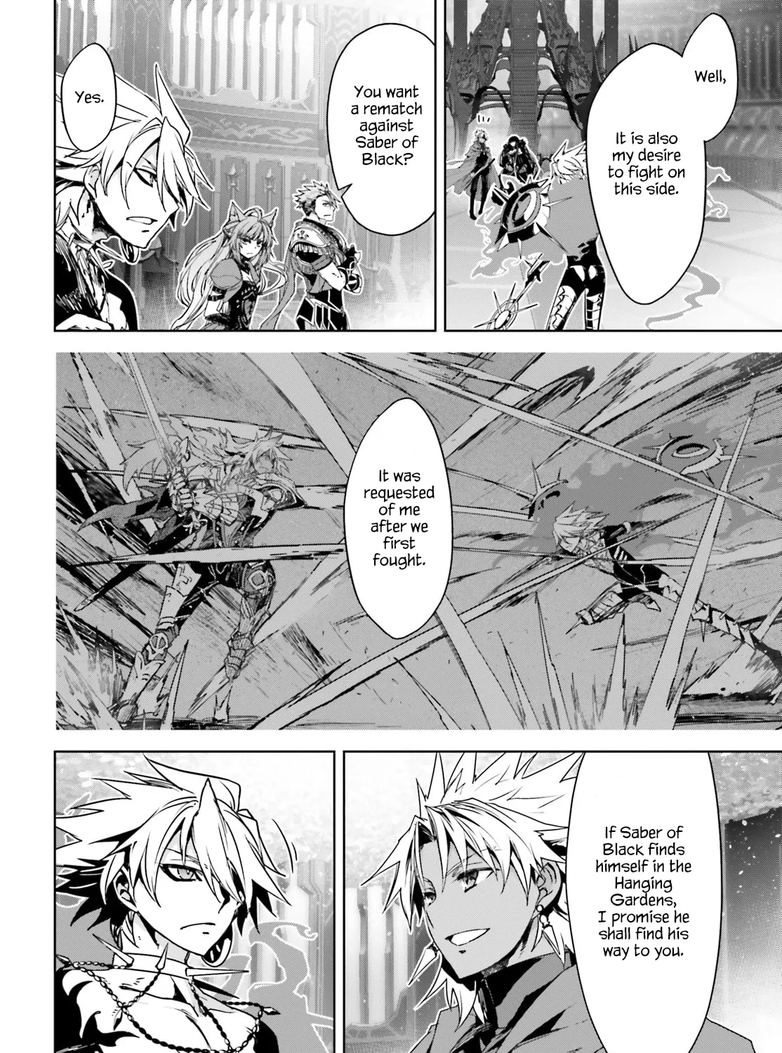 Read Fate/Apocrypha chapter 38 image 26 on Lezhin