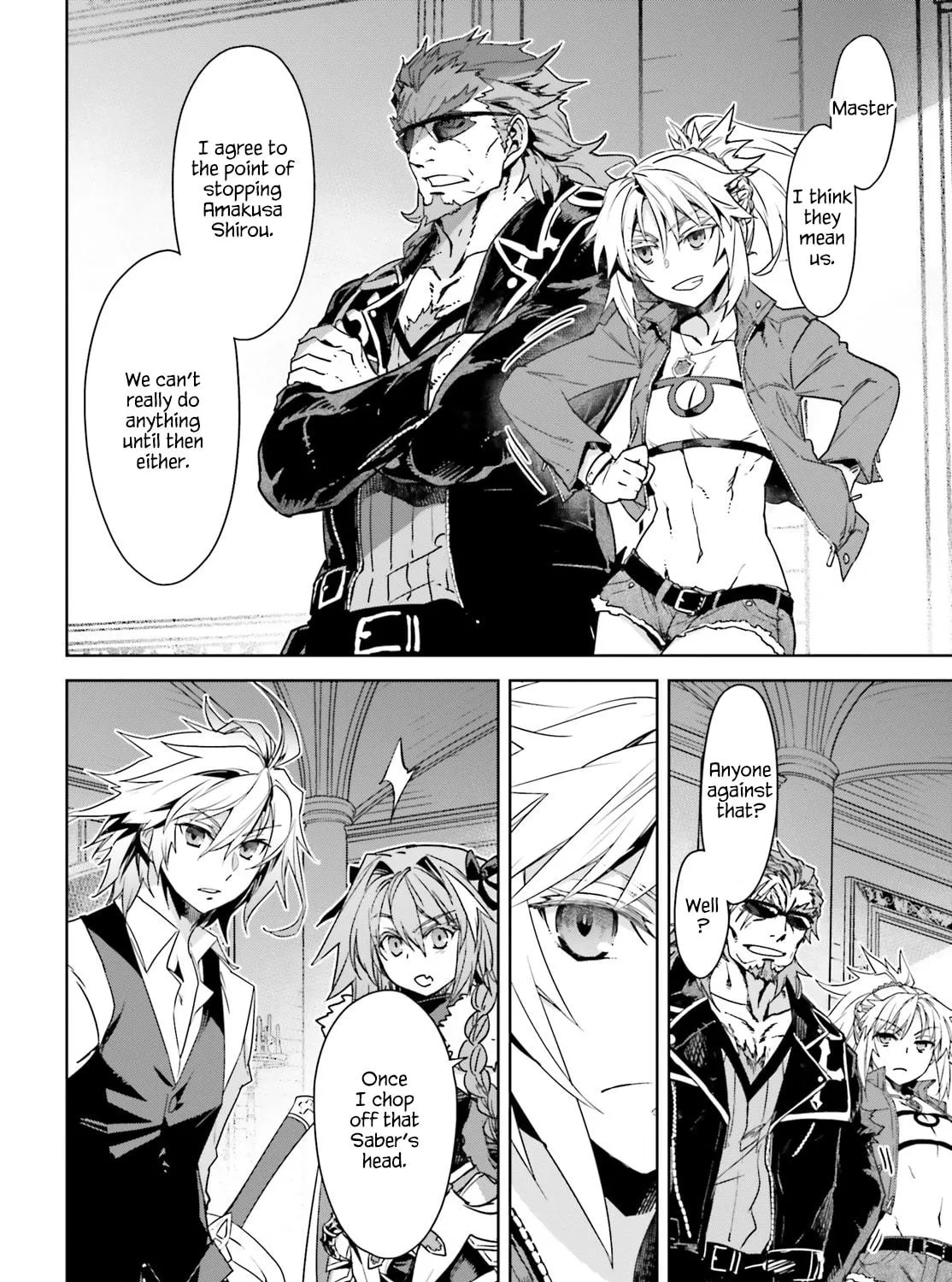 Read Fate/Apocrypha chapter 39 image 22 on Lezhin