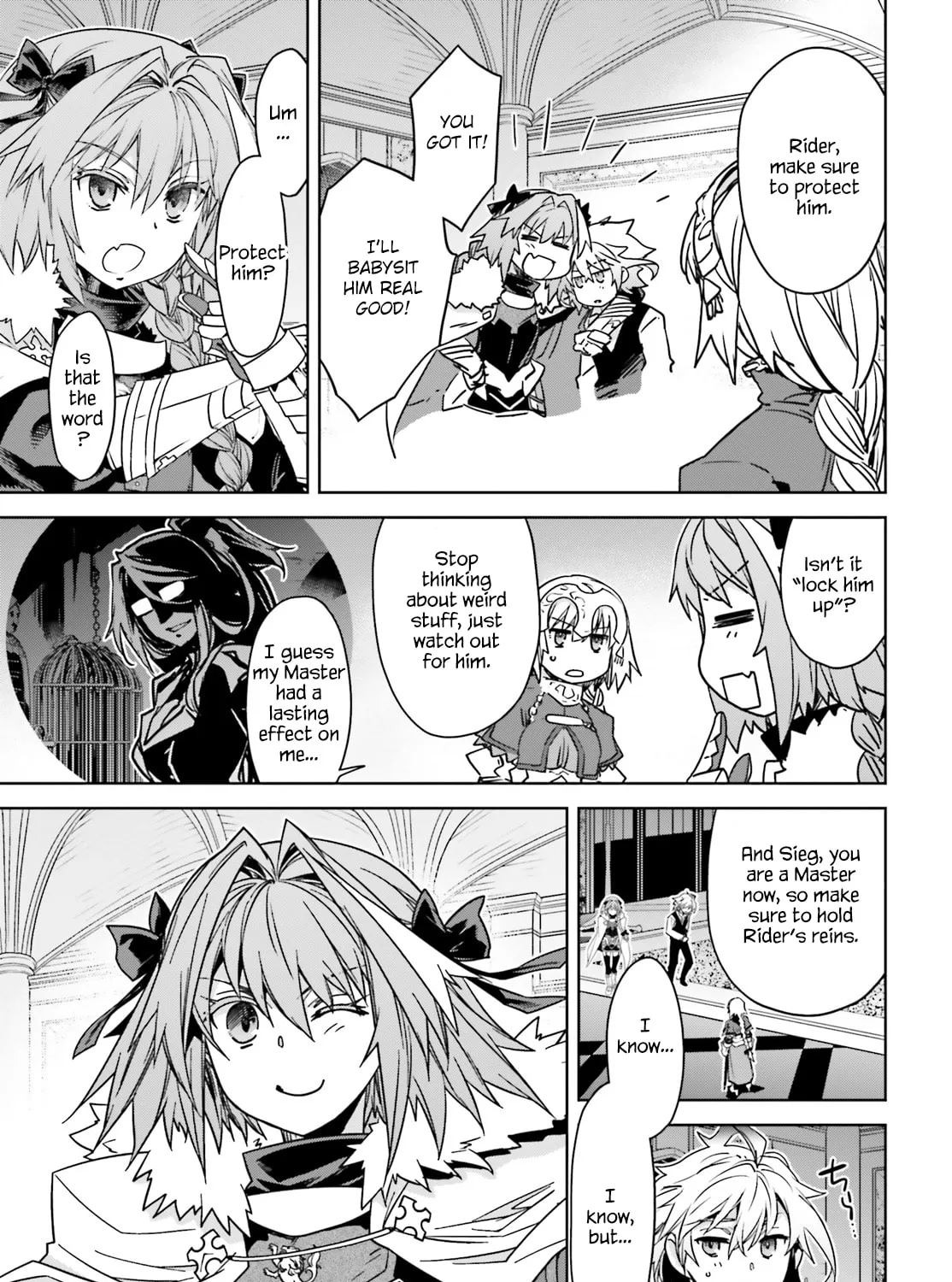 Read Fate/Apocrypha chapter 40 image 24 on Lezhin