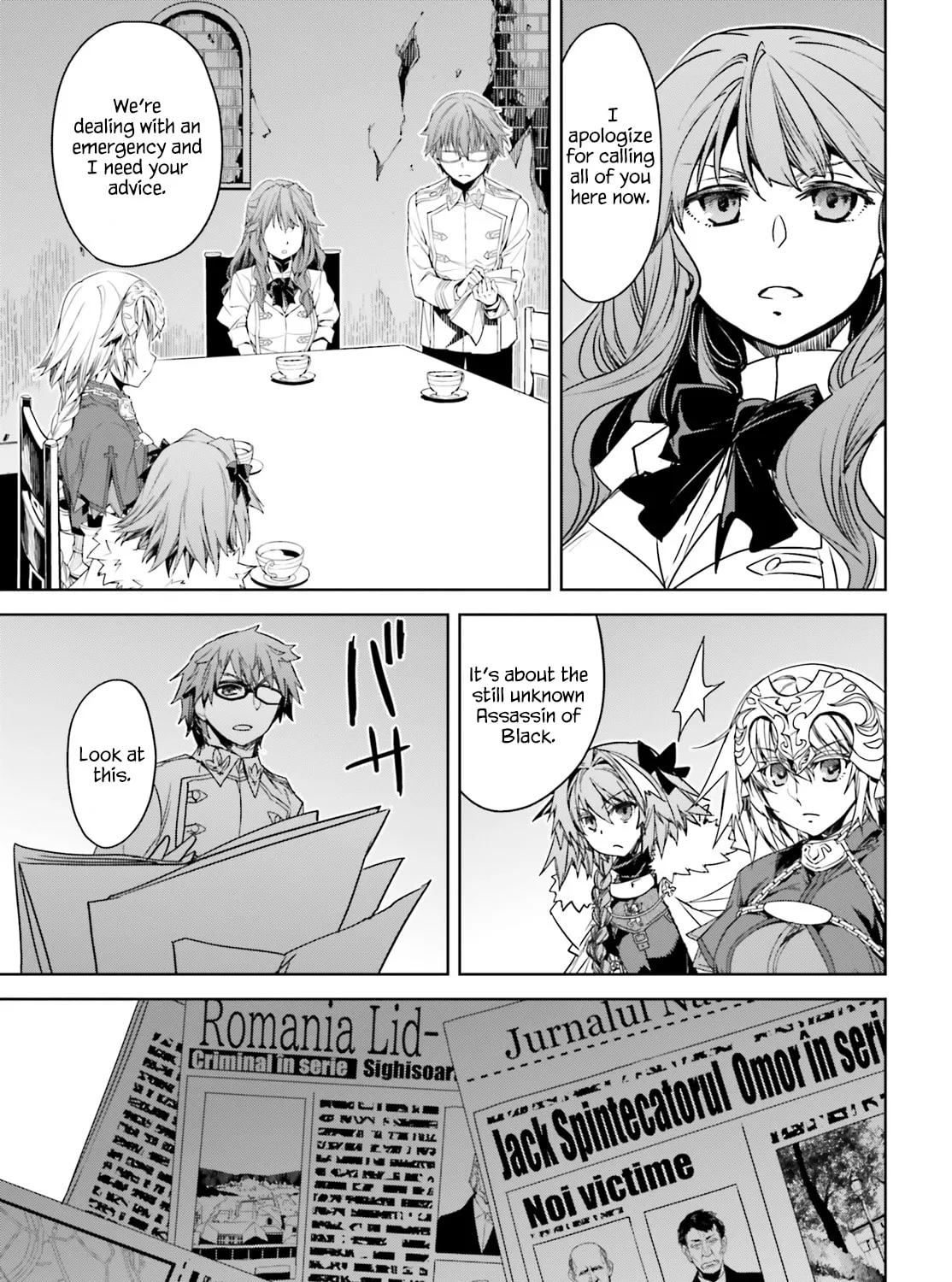 Read Fate/Apocrypha chapter 43 image 24 on Lezhin