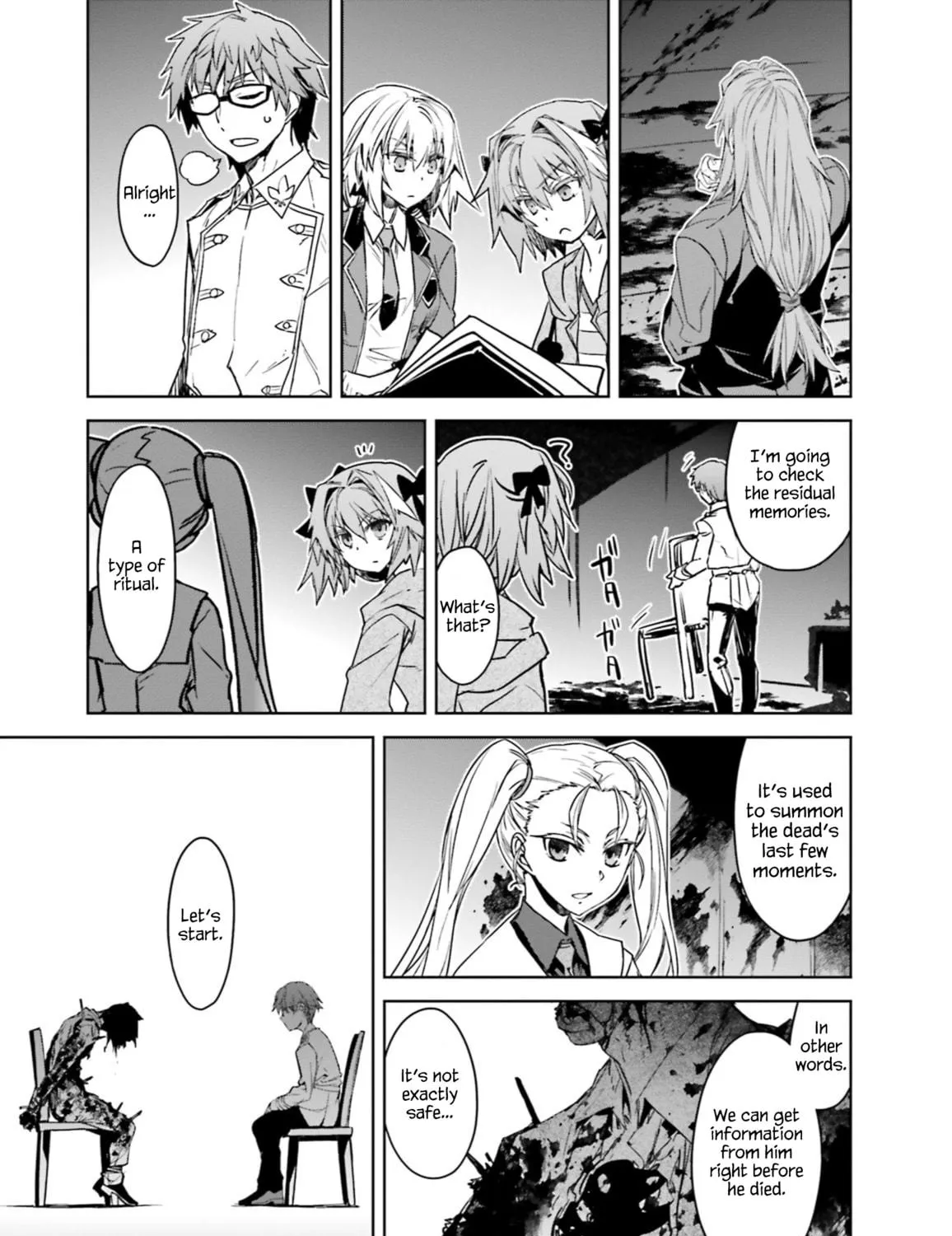 Read Fate/Apocrypha chapter 44 image 28 on Lezhin