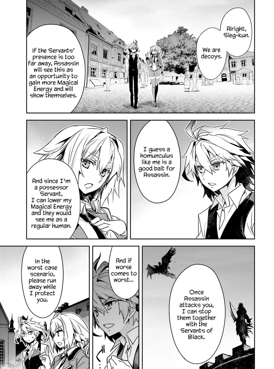 Read Fate/Apocrypha chapter 46 image 4 on Lezhin