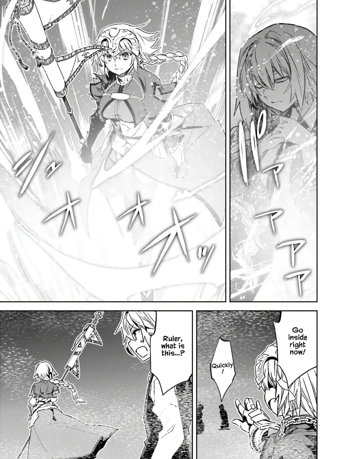 Read Fate/Apocrypha chapter 47 image 48 on Lezhin