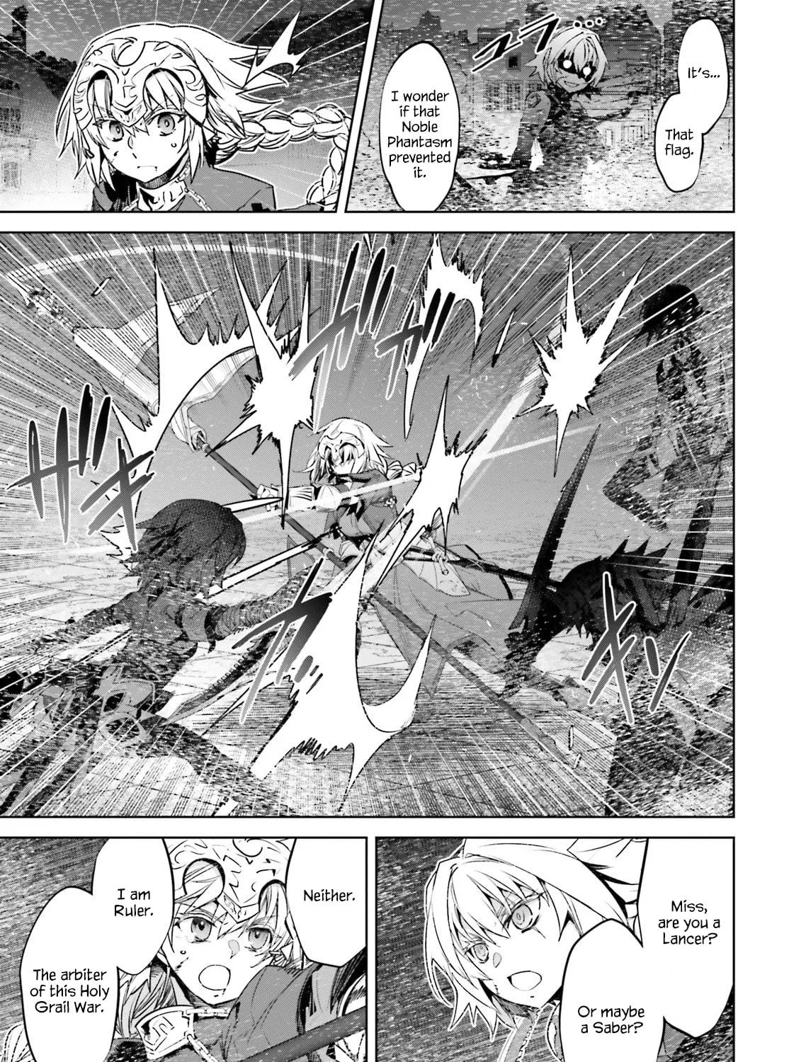Read Fate/Apocrypha chapter 48 image 4 on Lezhin