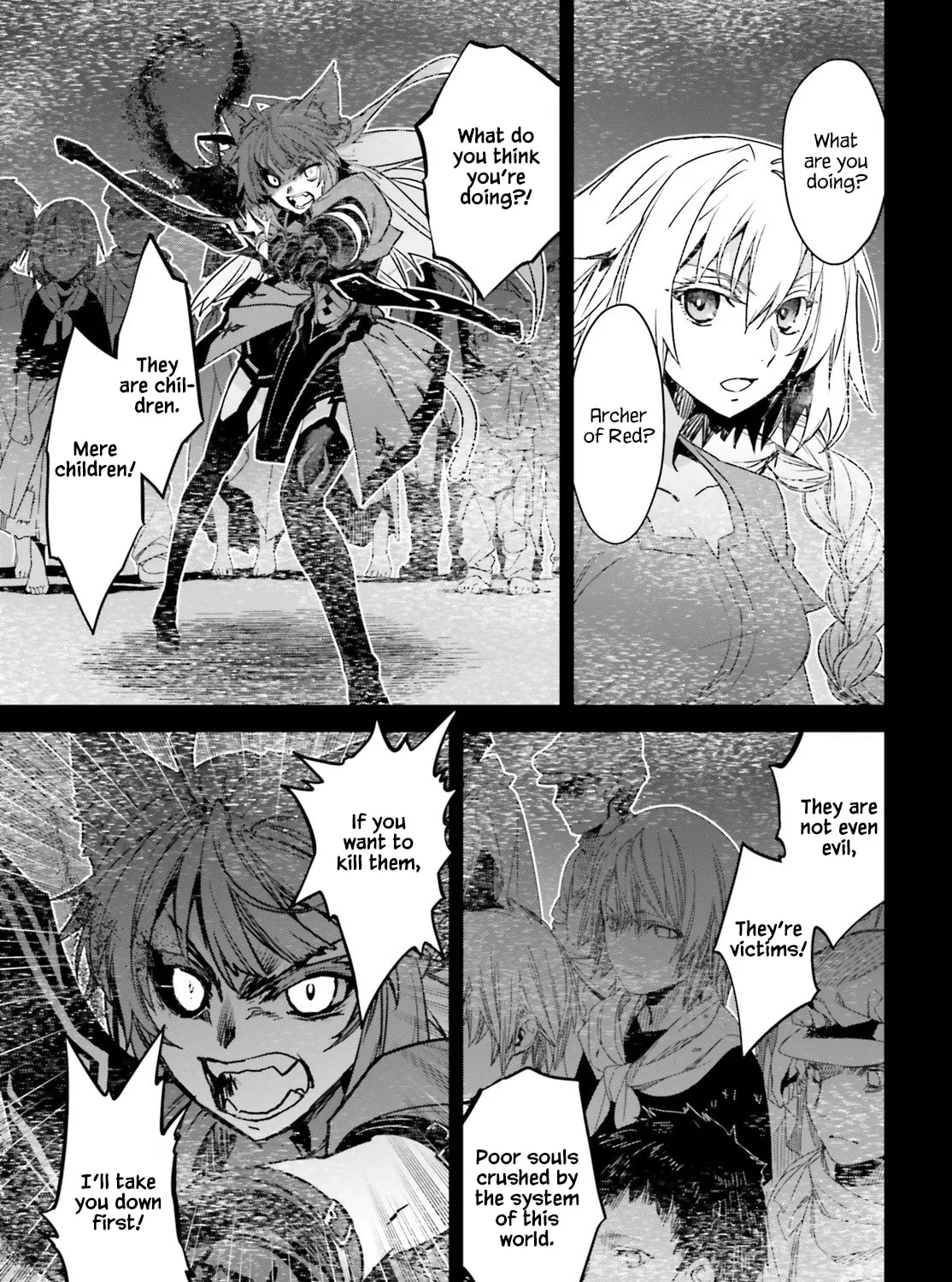 Read Fate/Apocrypha chapter 48 image 60 on Lezhin