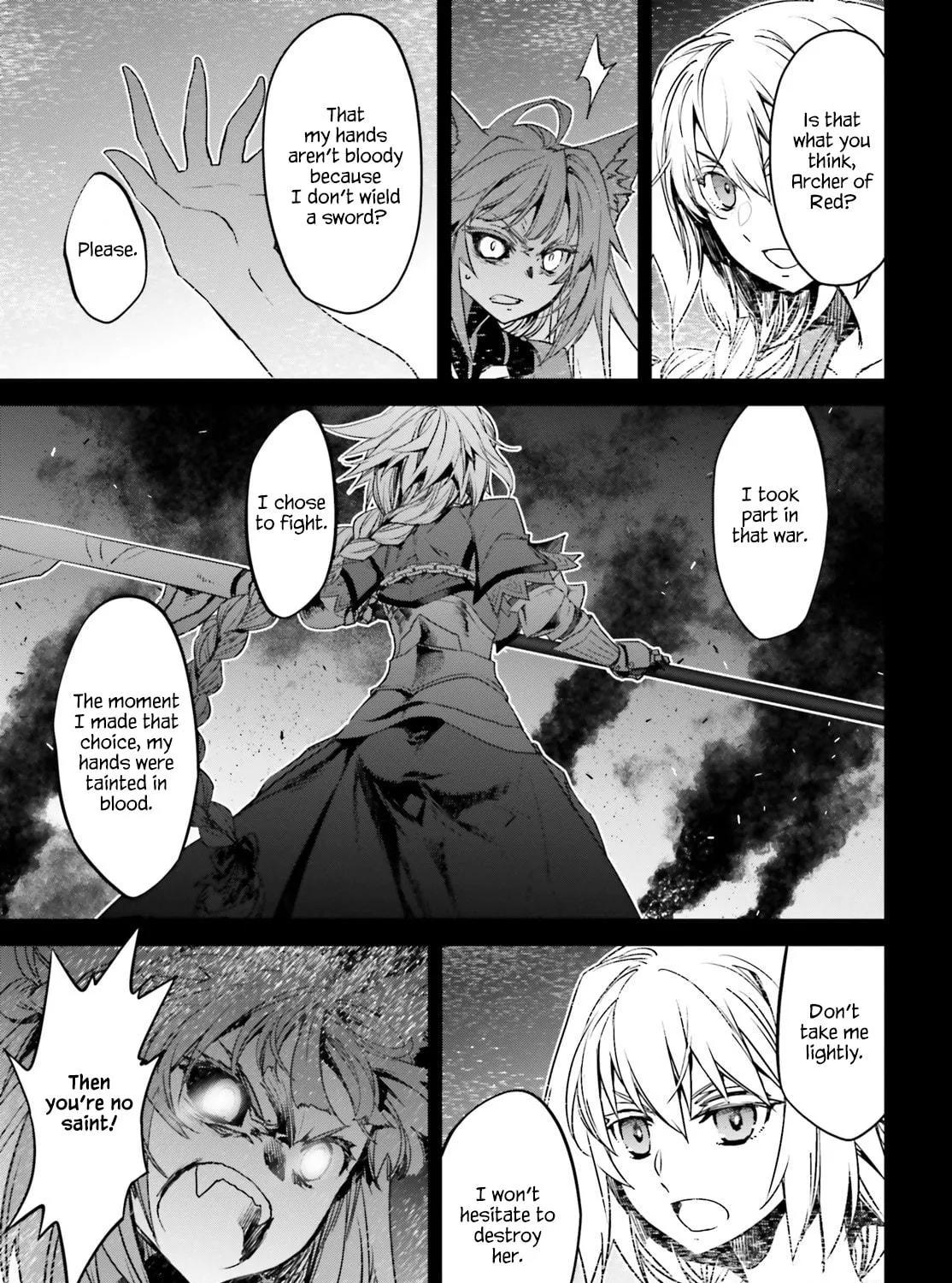 Read Fate/Apocrypha chapter 48 image 64 on Lezhin