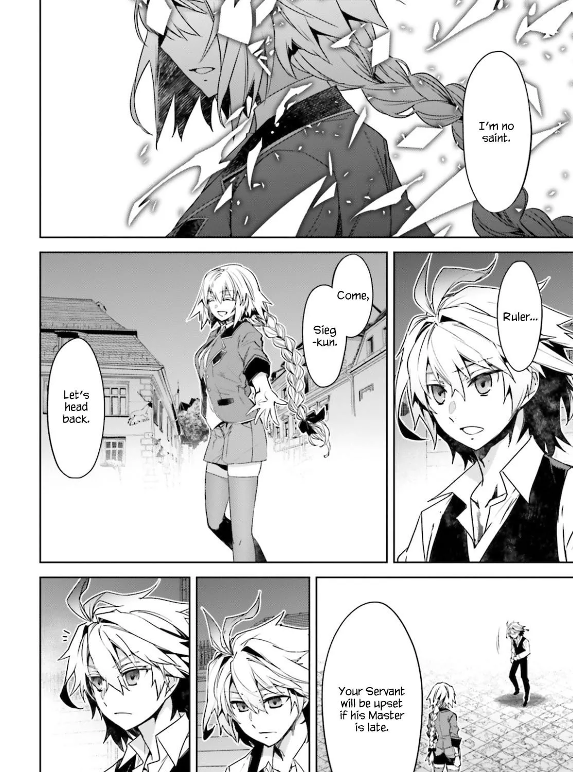 Read Fate/Apocrypha chapter 49 image 30 on Lezhin