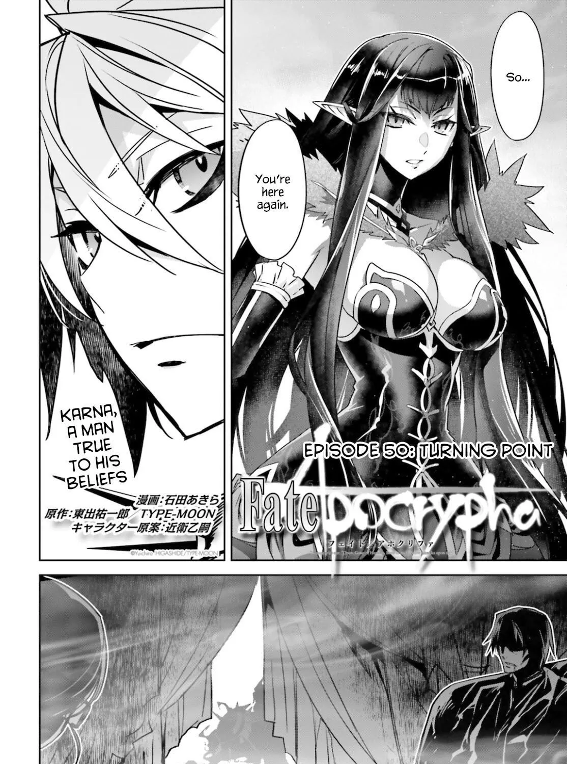 Read Fate/Apocrypha chapter 50 image 2 on Lezhin