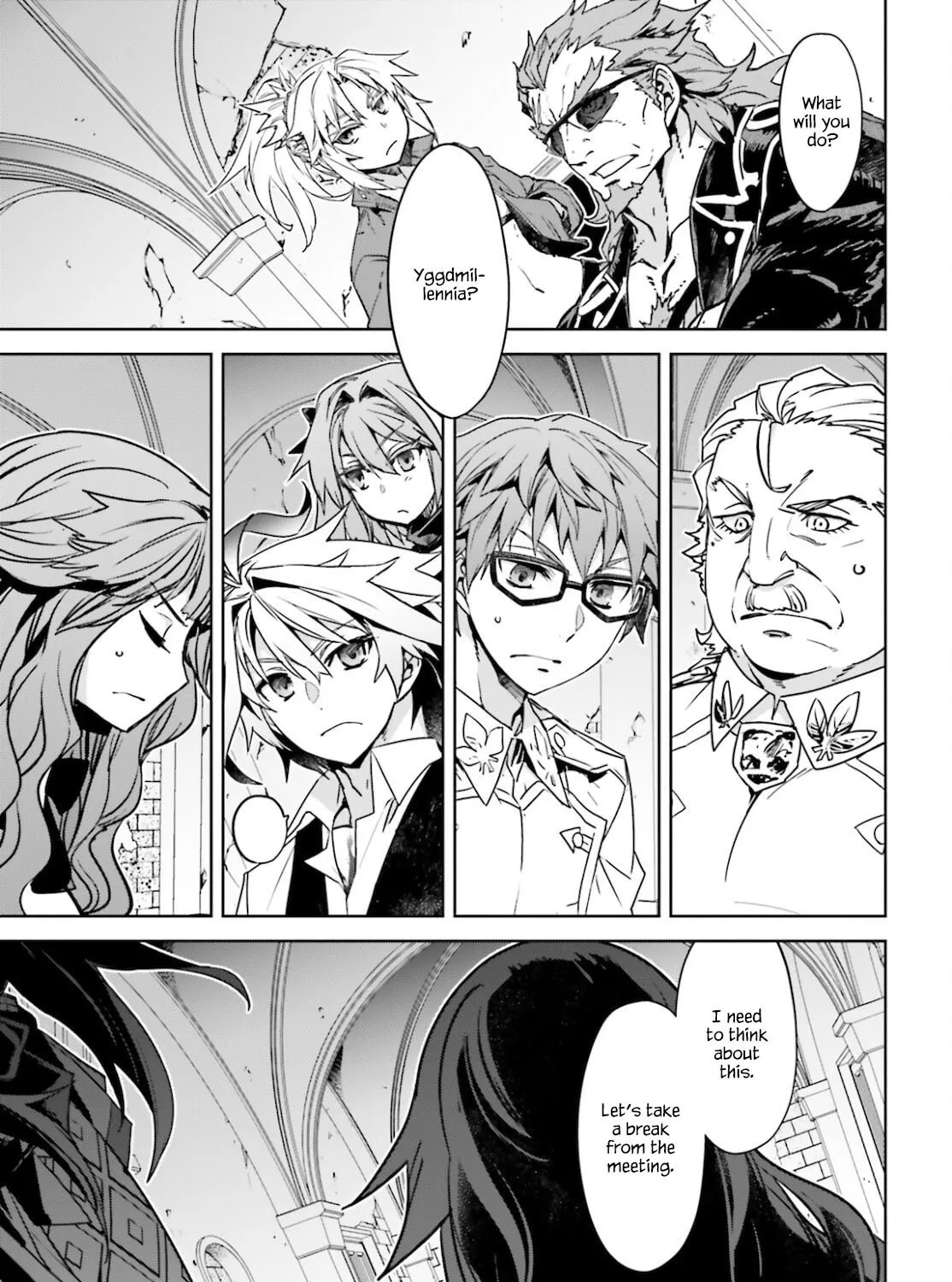 Read Fate/Apocrypha chapter 50 image 32 on Lezhin