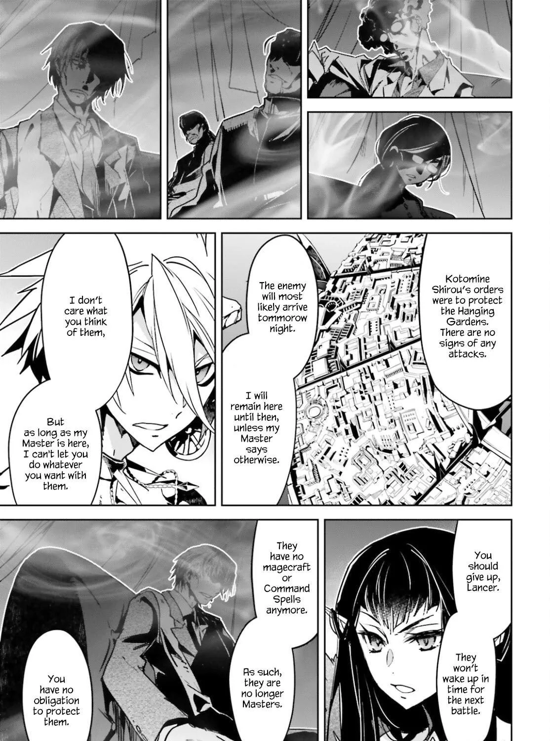 Read Fate/Apocrypha chapter 50 image 4 on Lezhin