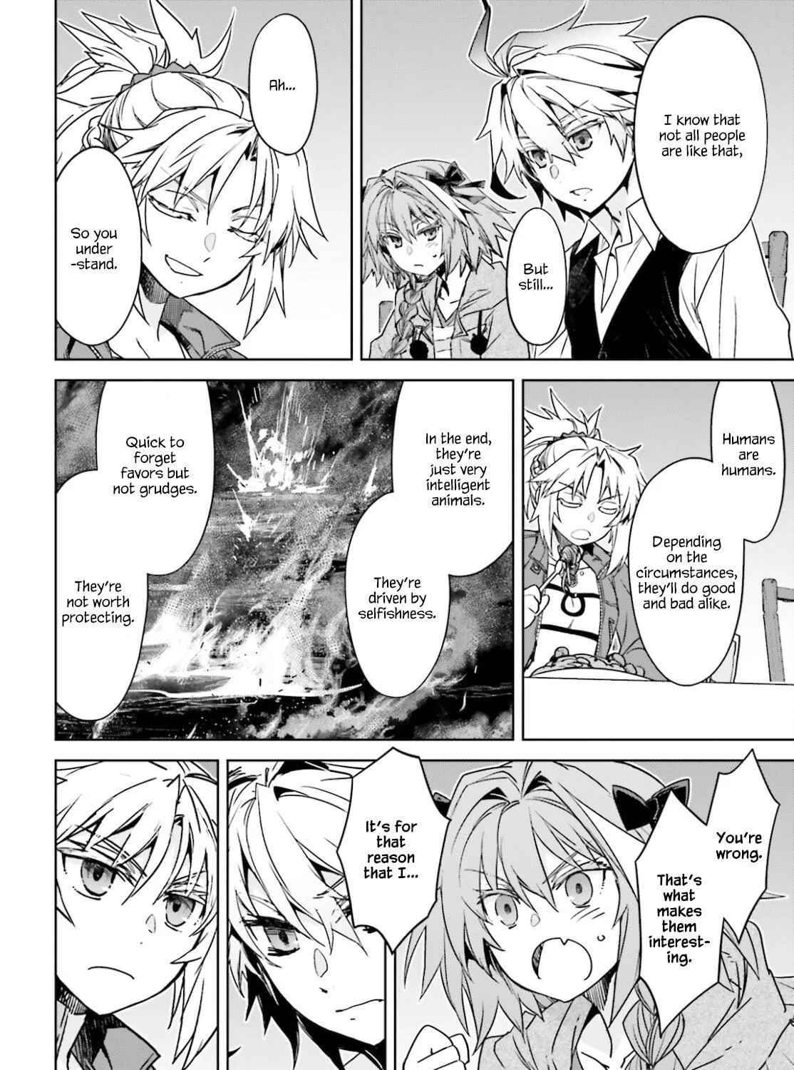 Read Fate/Apocrypha chapter 50 image 70 on Lezhin