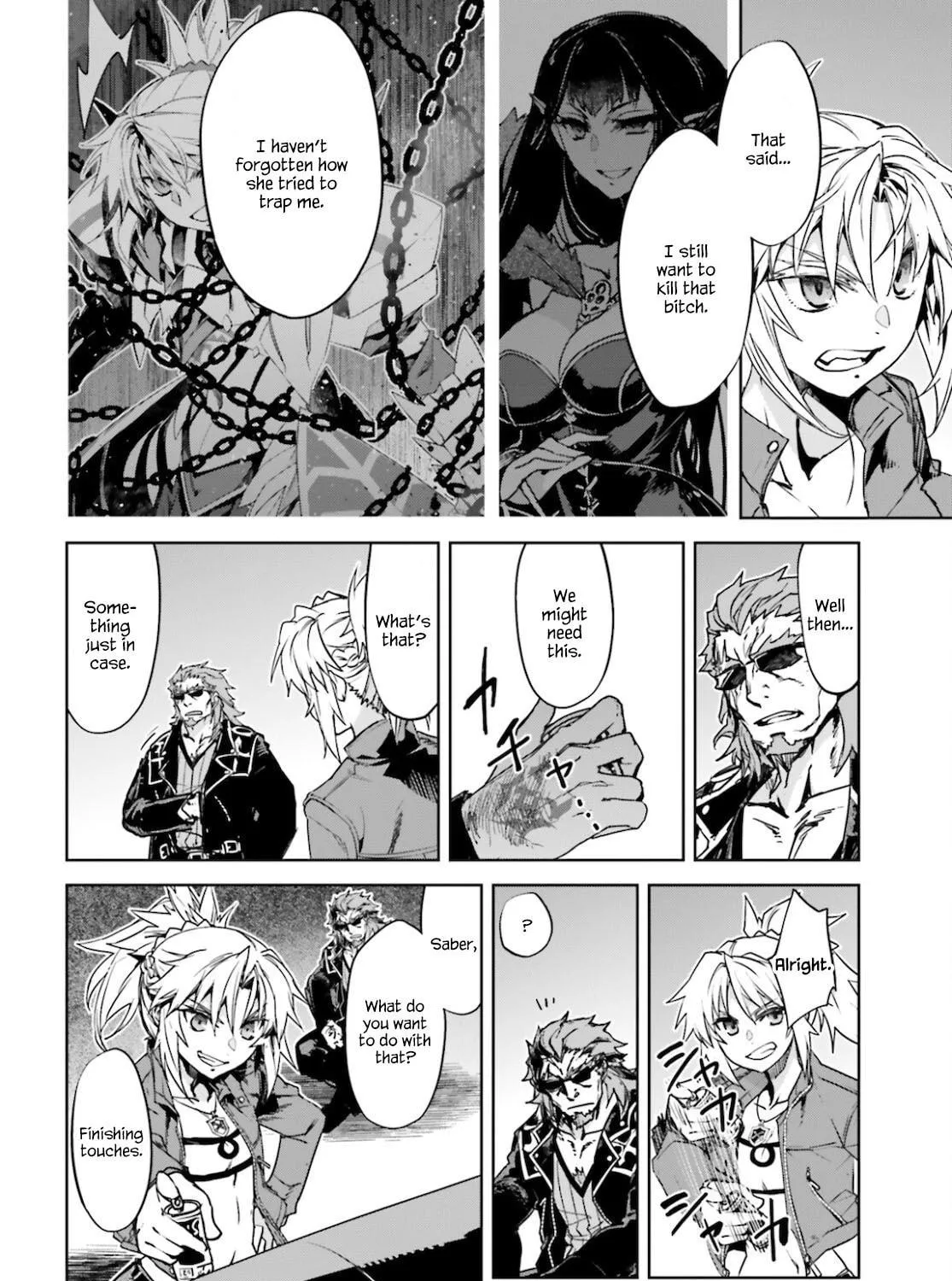 Read Fate/Apocrypha chapter 53 image 34 on Lezhin