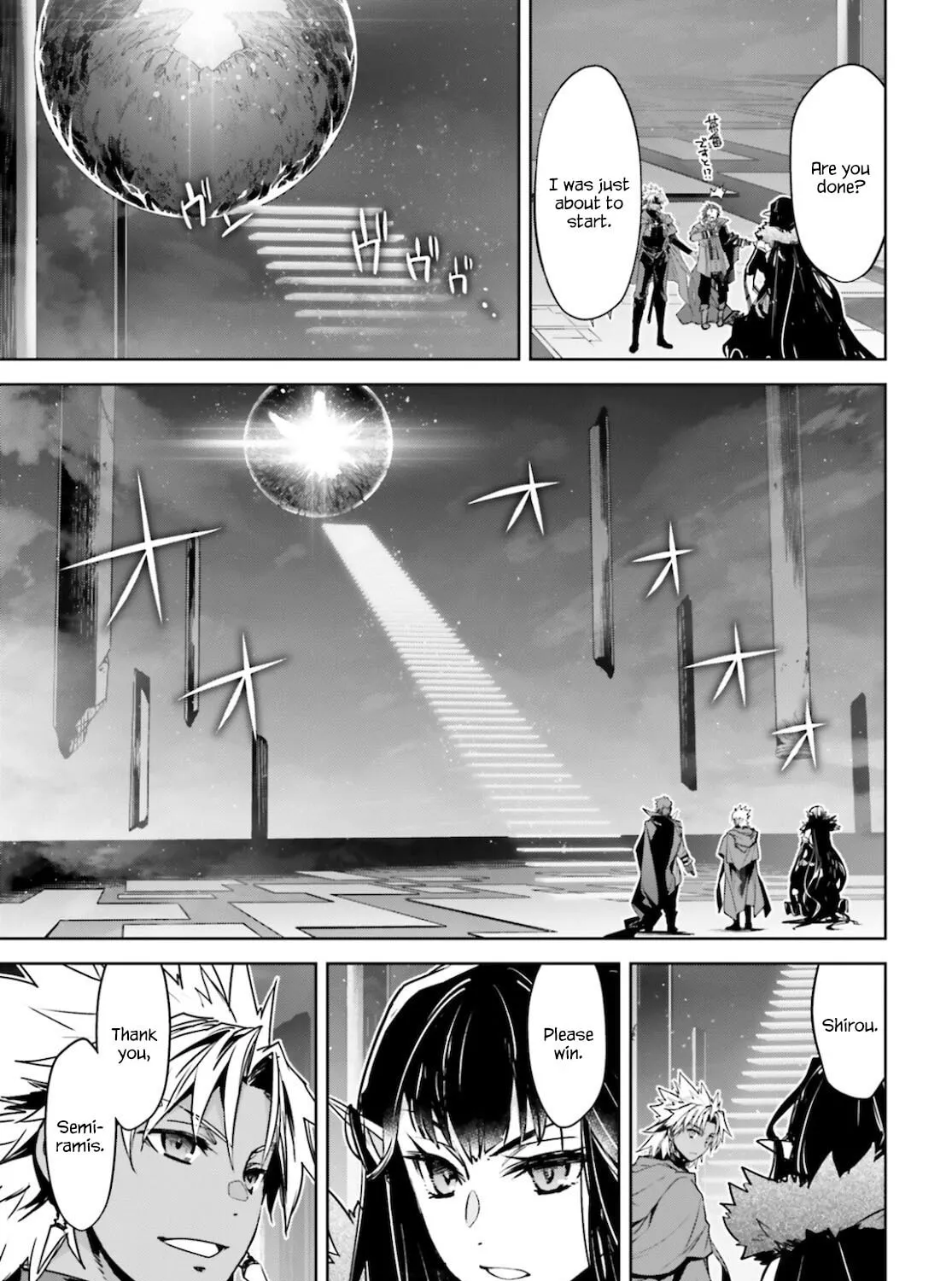 Read Fate/Apocrypha chapter 53 image 44 on Lezhin