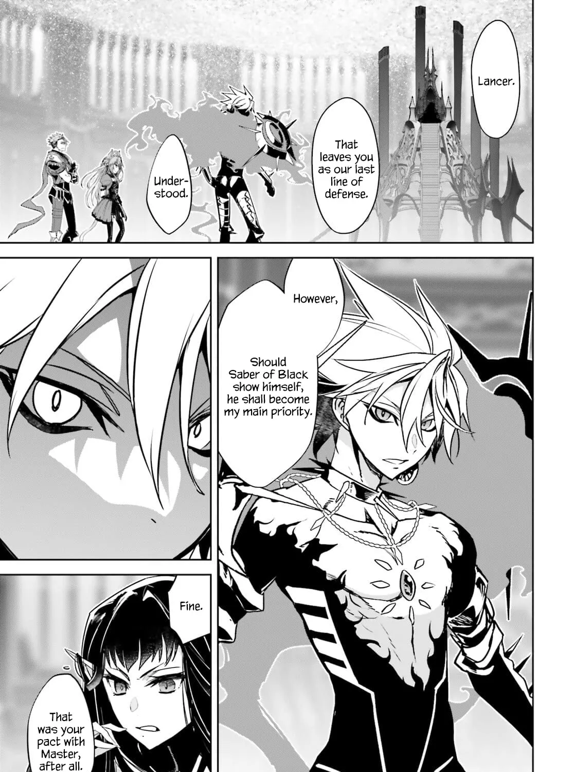 Read Fate/Apocrypha chapter 54 image 12 on Lezhin