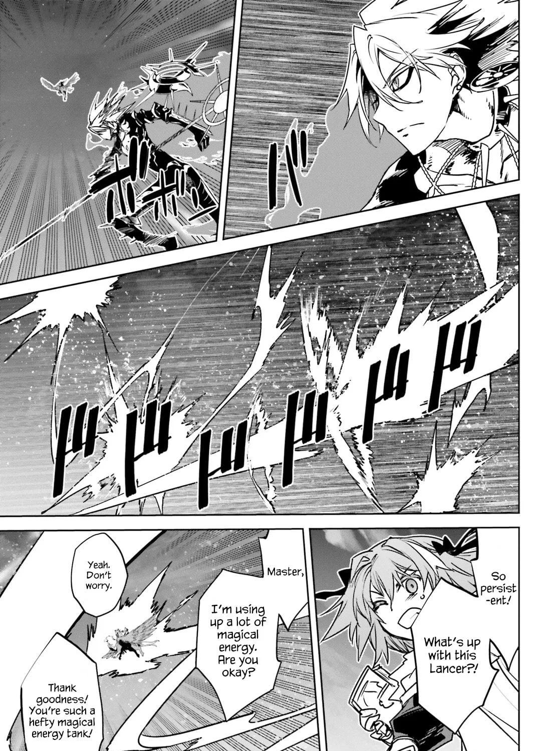 Read Fate/Apocrypha chapter 56 image 28 on Lezhin
