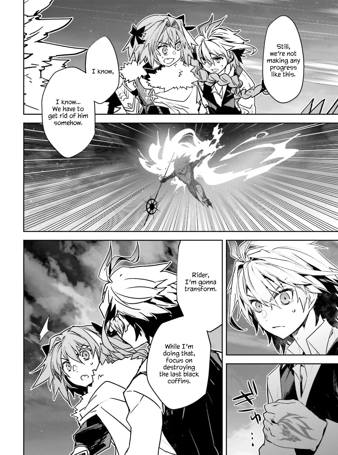 Read Fate/Apocrypha chapter 56 image 30 on Lezhin