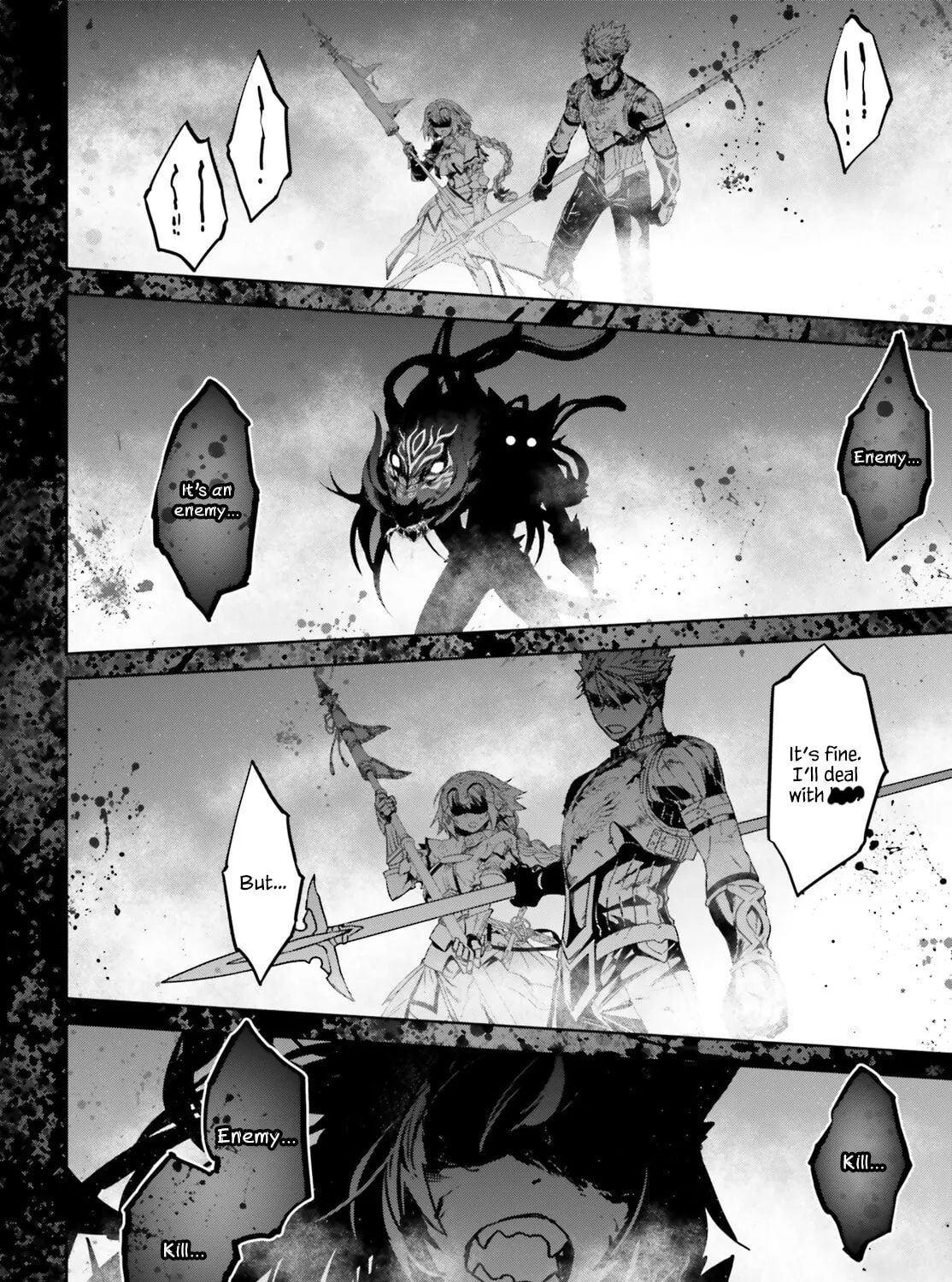 Read Fate/Apocrypha chapter 59 image 104 on Lezhin