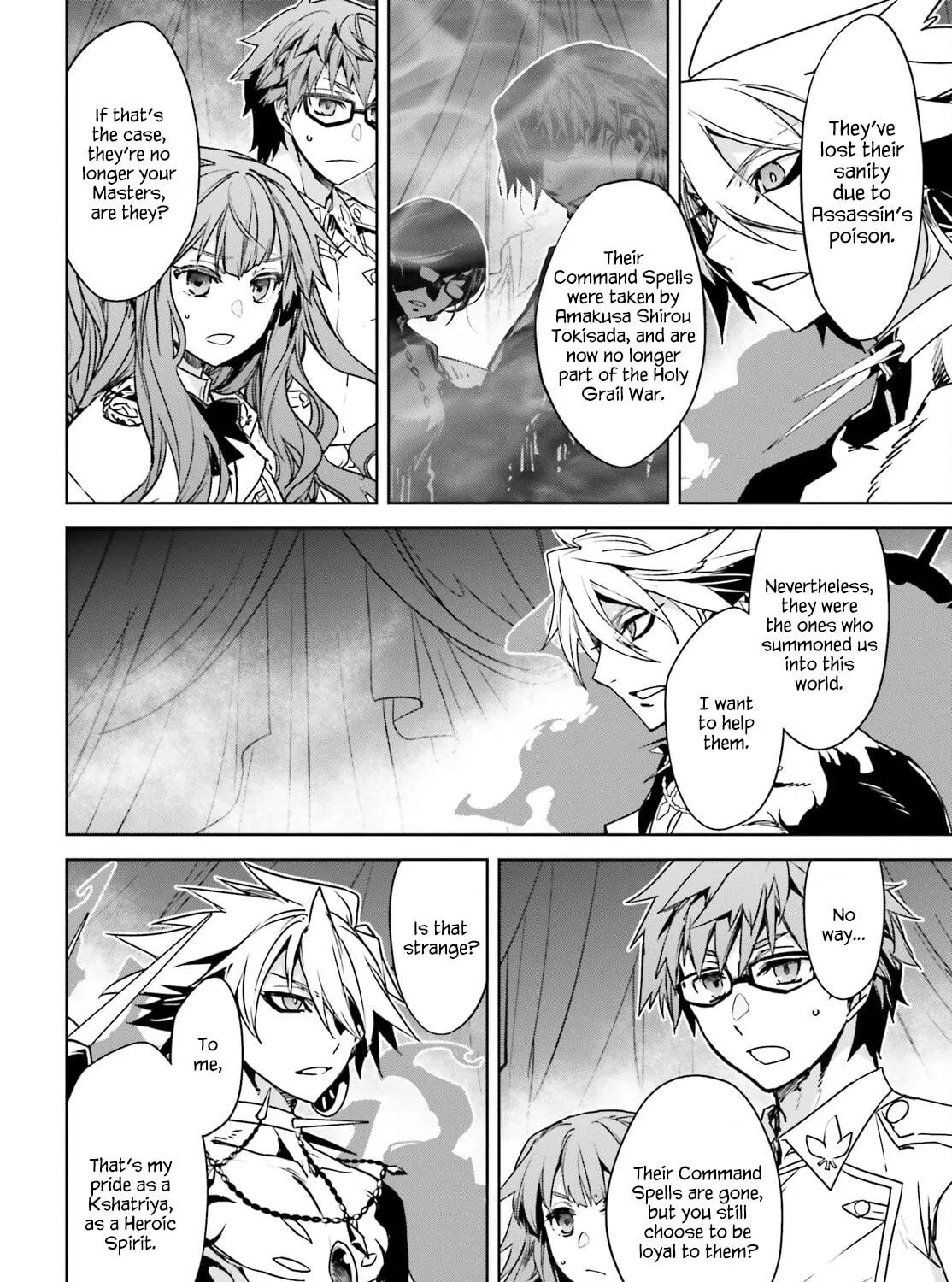 Read Fate/Apocrypha chapter 59 image 38 on Lezhin