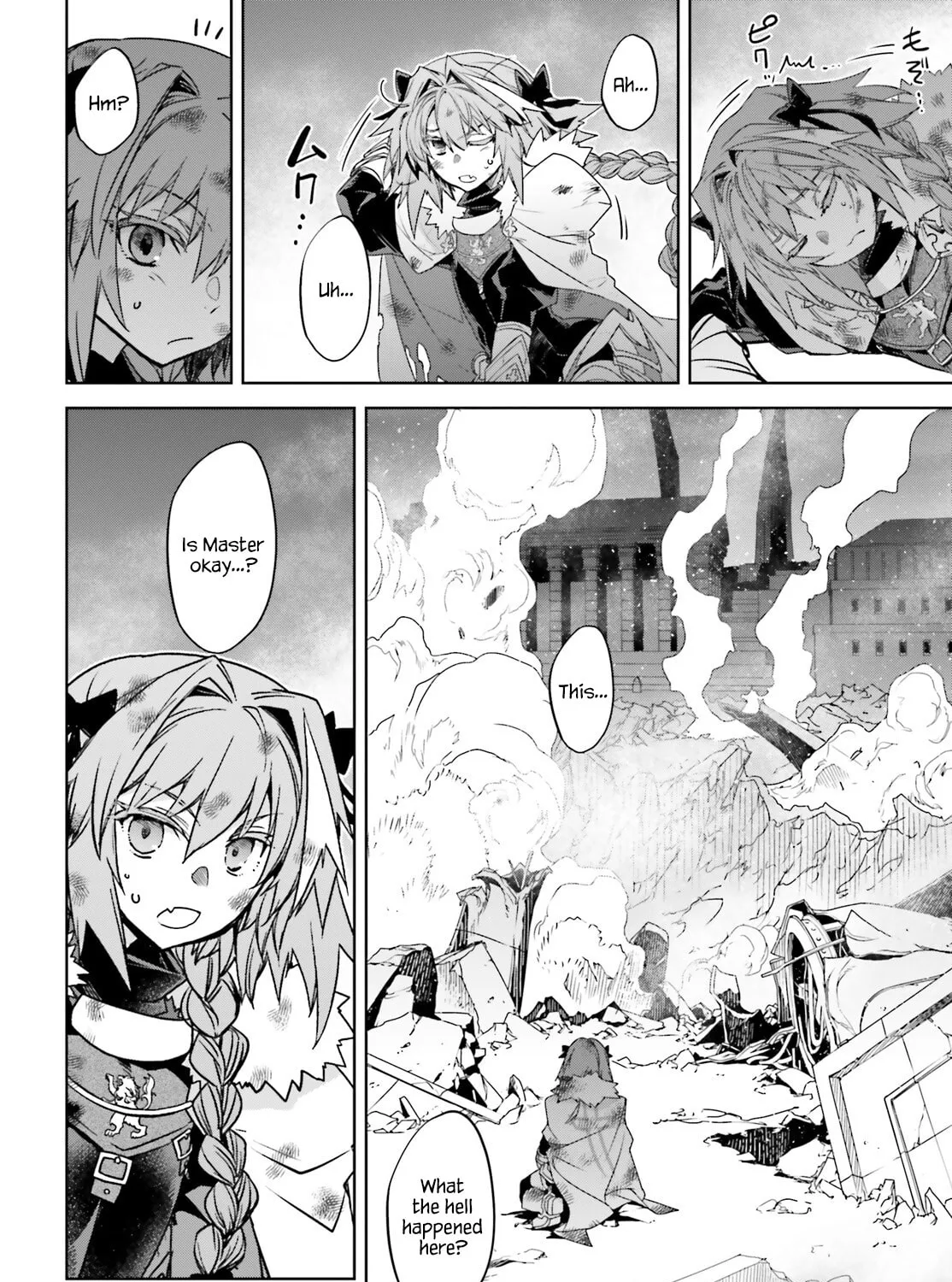 Read Fate/Apocrypha chapter 59 image 66 on Lezhin