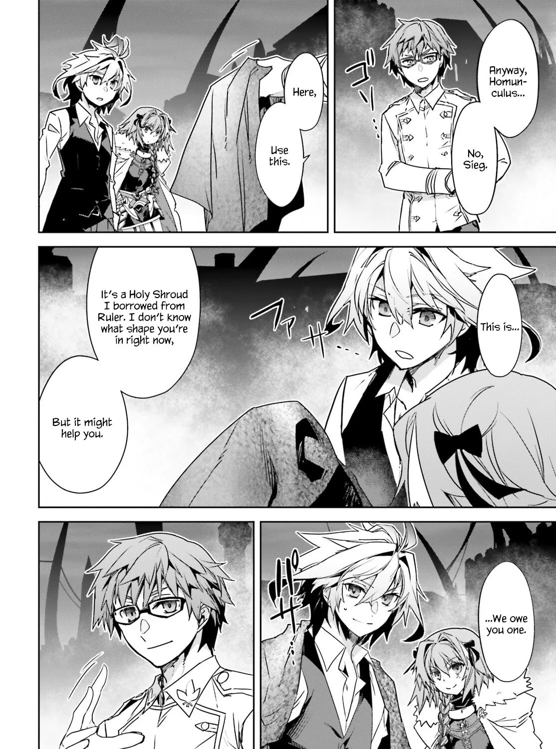 Read Fate/Apocrypha chapter 62 image 26 on Lezhin
