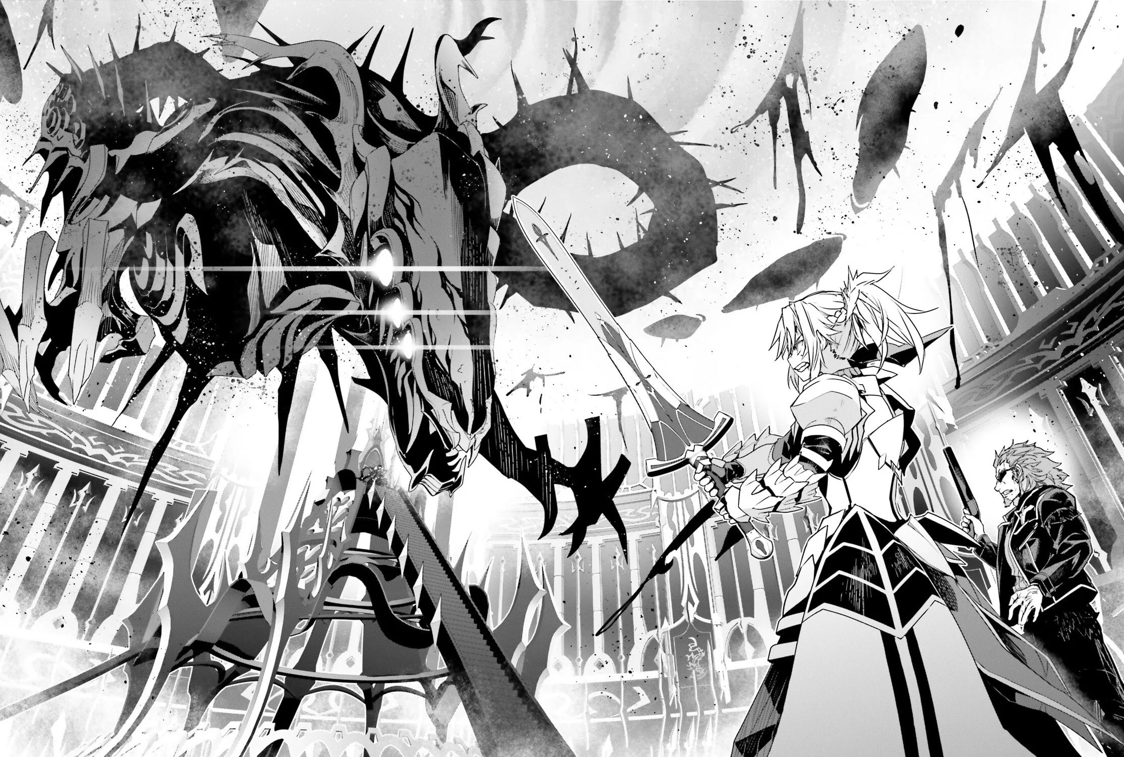 Read Fate/Apocrypha chapter 64 image 74 on Lezhin