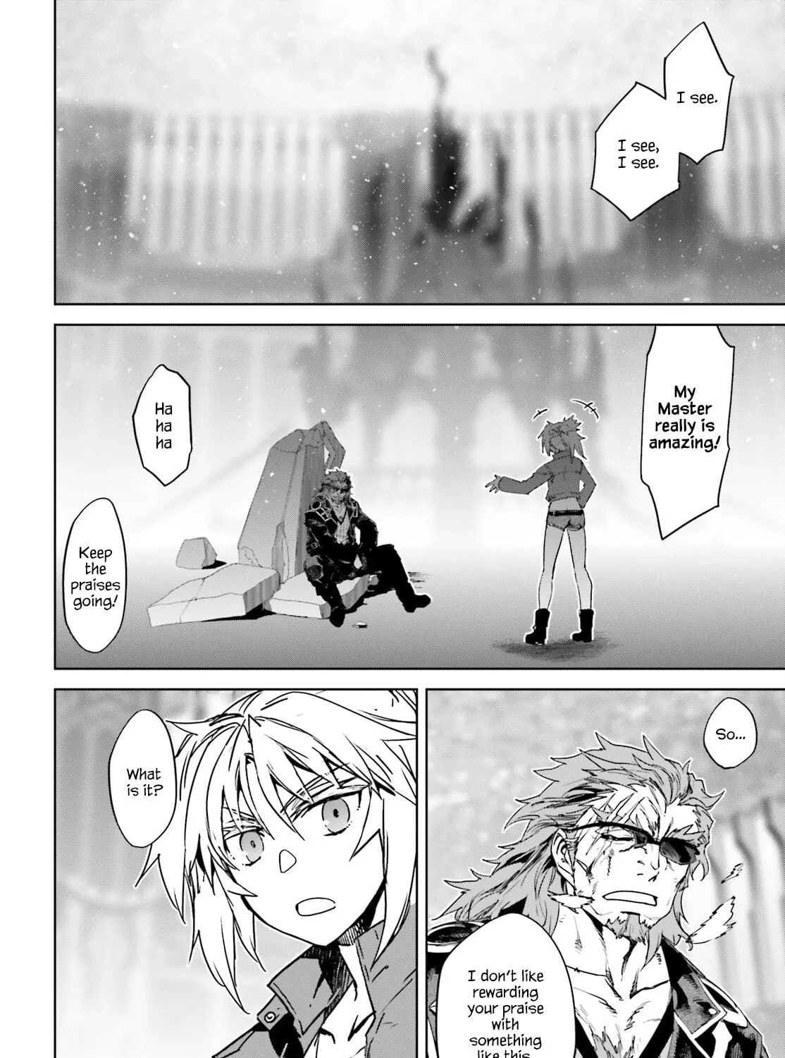 Read Fate/Apocrypha chapter 65 image 34 on Lezhin