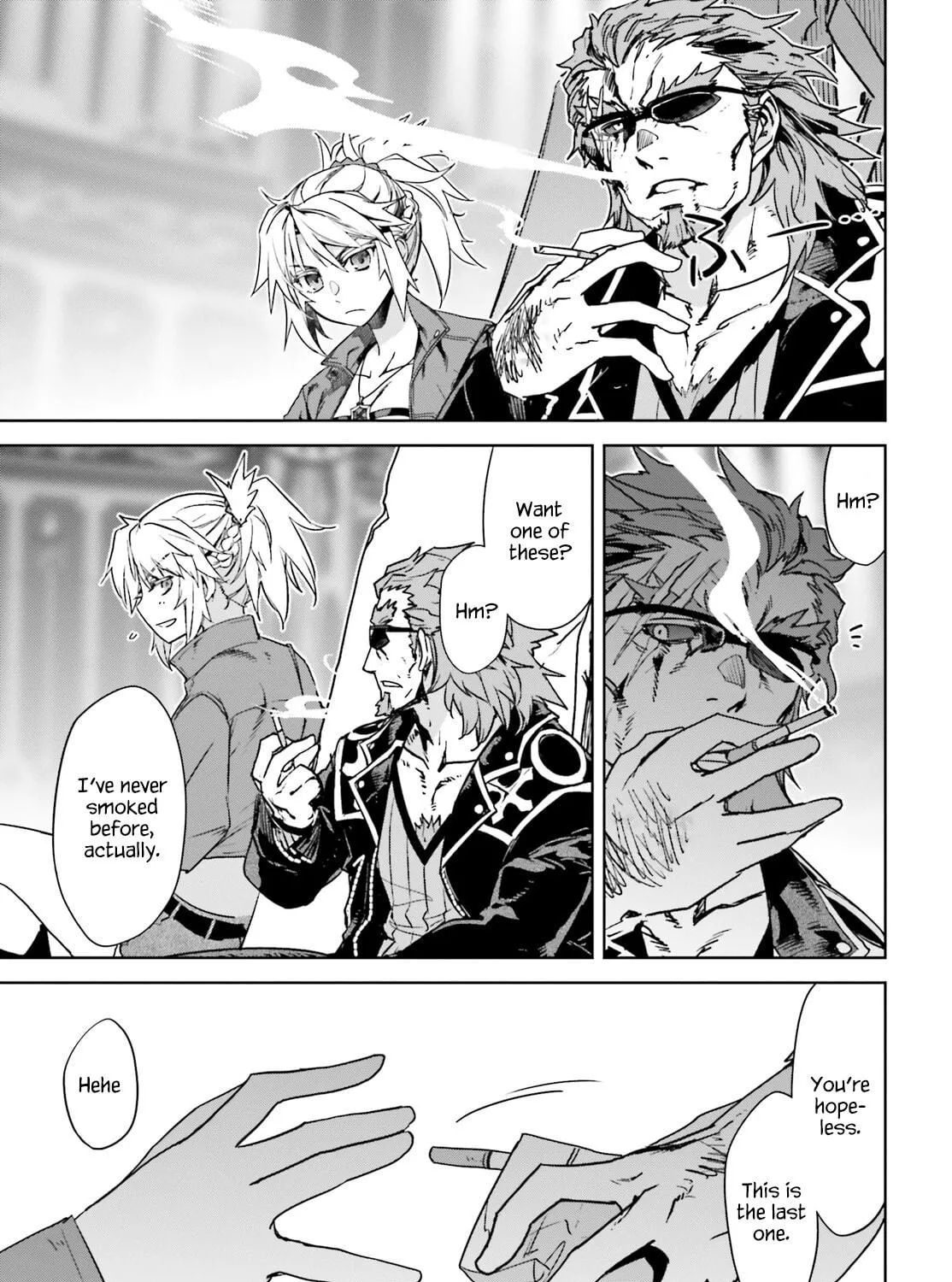 Read Fate/Apocrypha chapter 65 image 48 on Lezhin