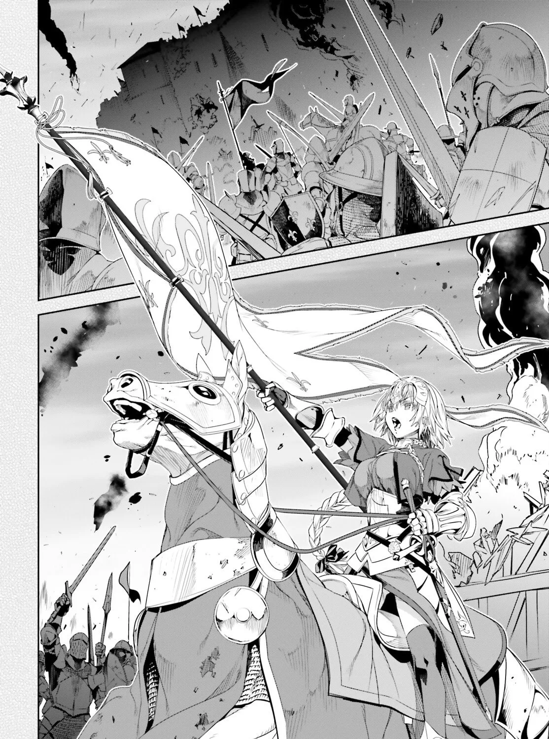 Read Fate/Apocrypha chapter 66 image 6 on Lezhin