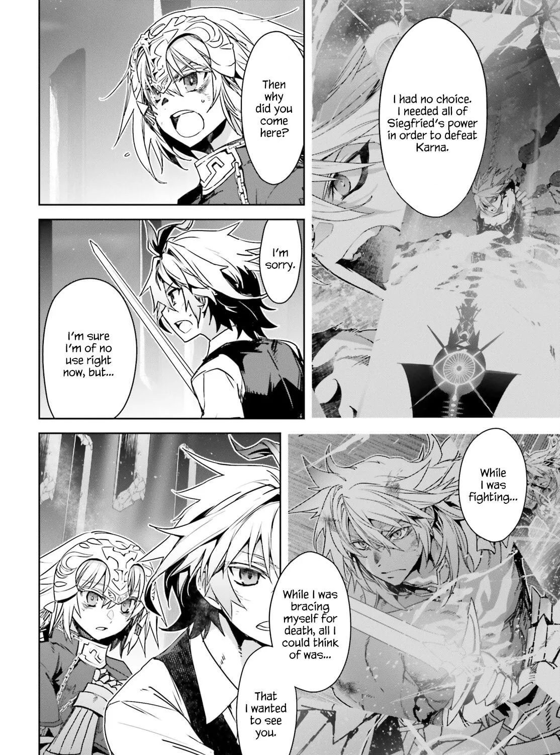 Read Fate/Apocrypha chapter 68 image 38 on Lezhin