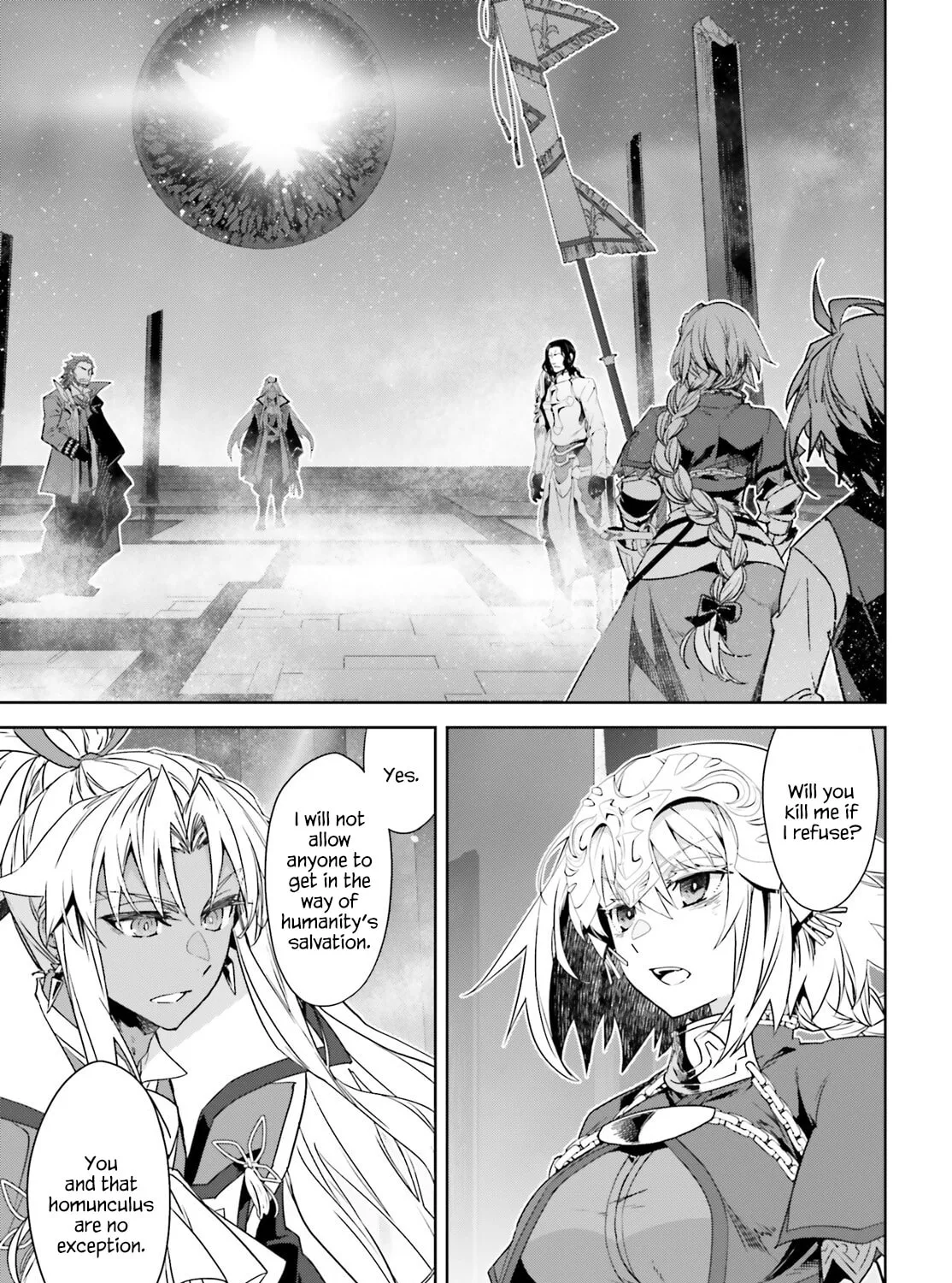 Read Fate/Apocrypha chapter 68 image 44 on Lezhin