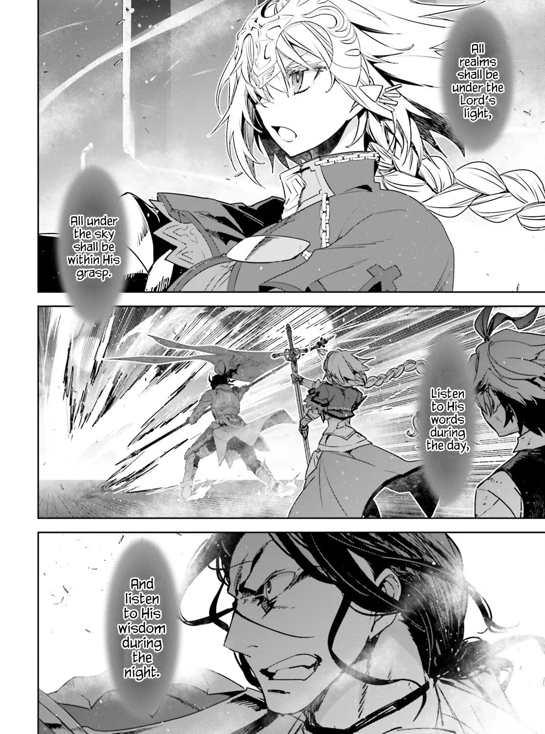 Read Fate/Apocrypha chapter 69 image 26 on Lezhin
