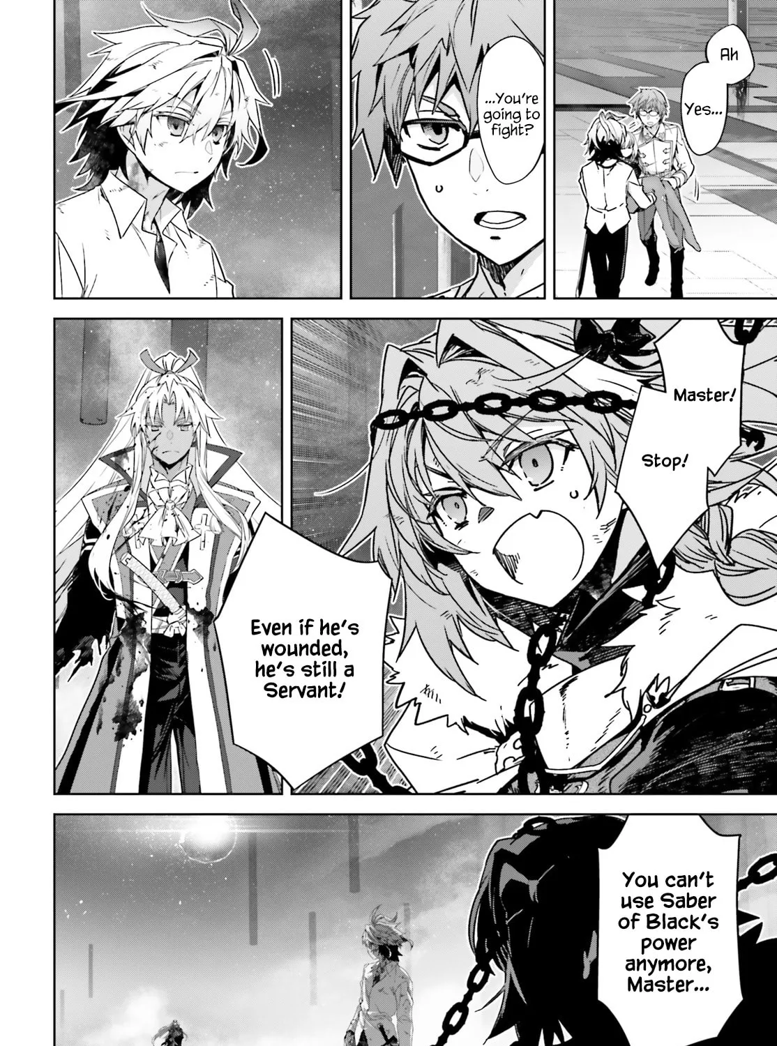 Read Fate/Apocrypha chapter 70 image 14 on Lezhin