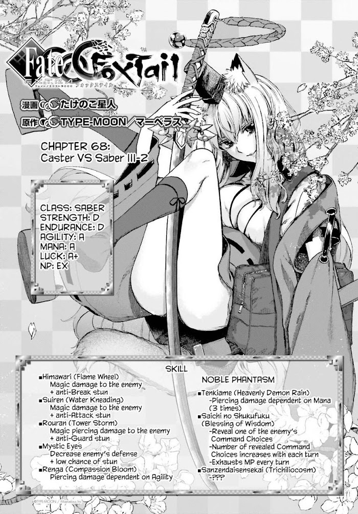 Read Fate/Extra CCC: Fox Tail chapter 68 image 2 on Lezhin
