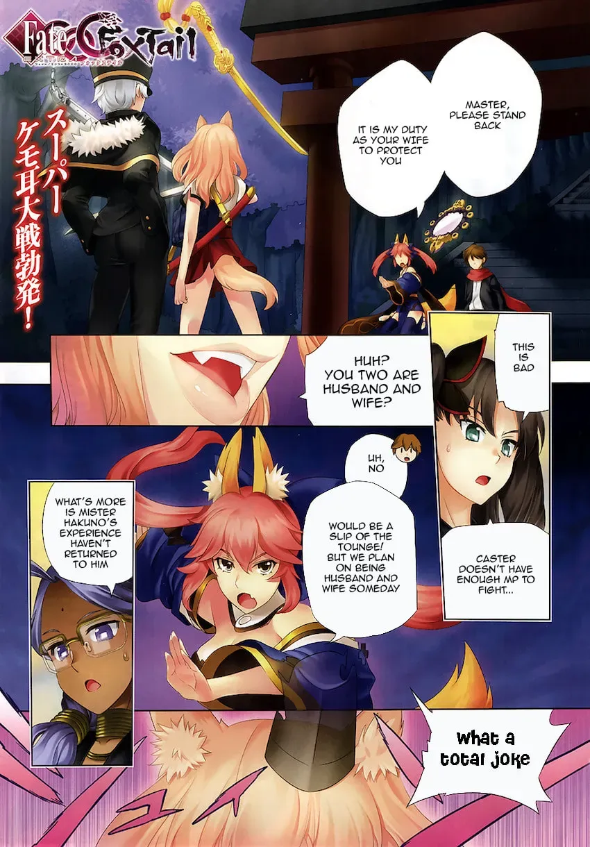 Read Fate/Extra CCC FoxTail chapter 1.1 image 1 on Lezhin