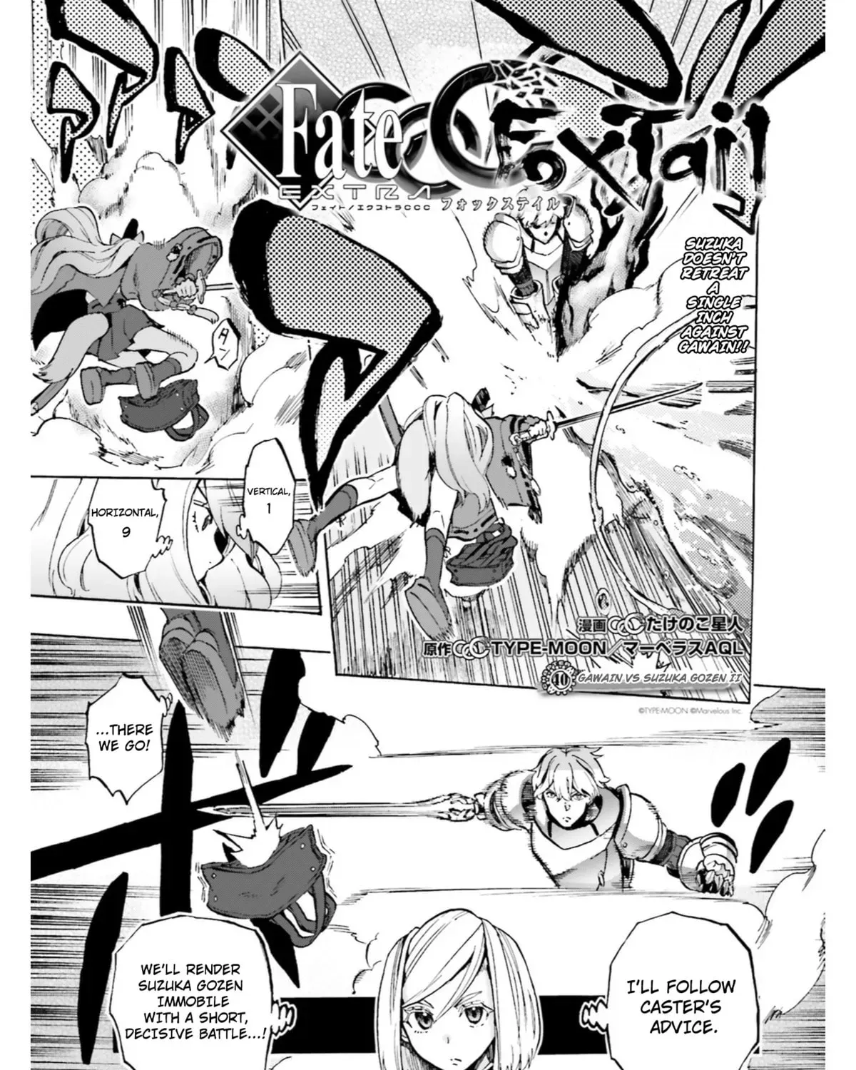 Read Fate/Extra CCC FoxTail chapter 2.8 image 0 on Lezhin