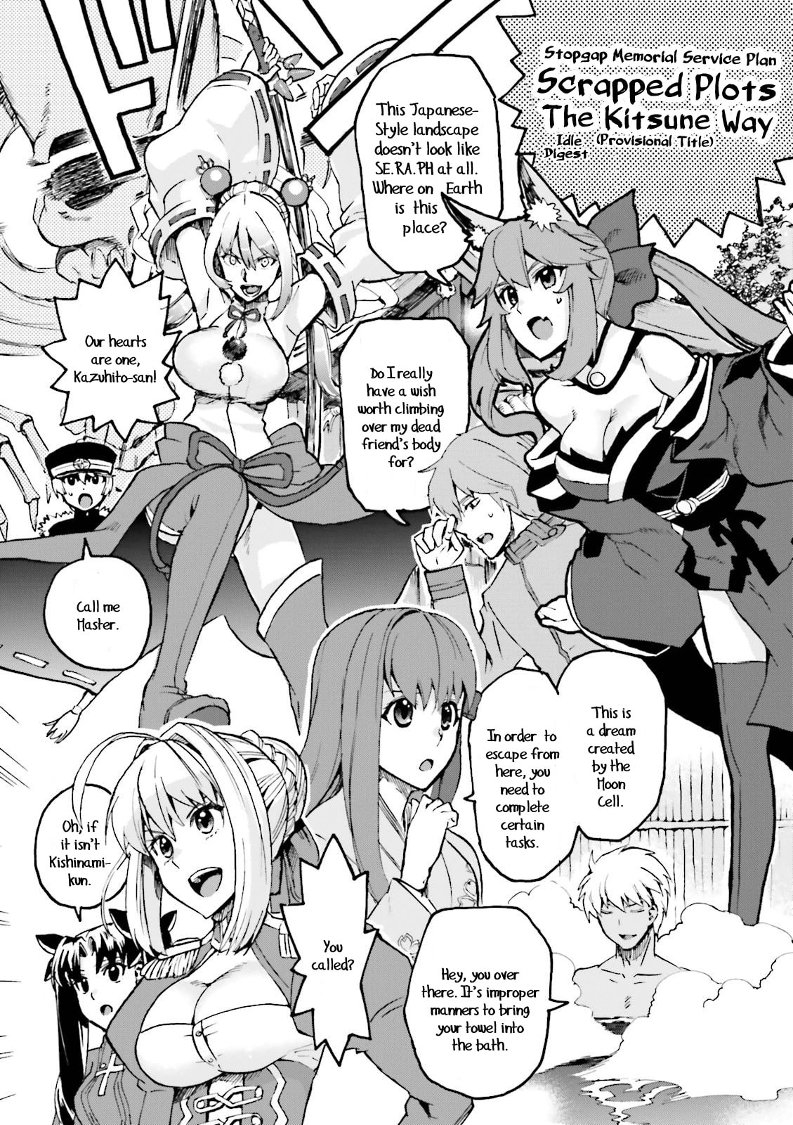 Read Fate/Extra CCC FoxTail chapter 25.1 image 14 on Lezhin
