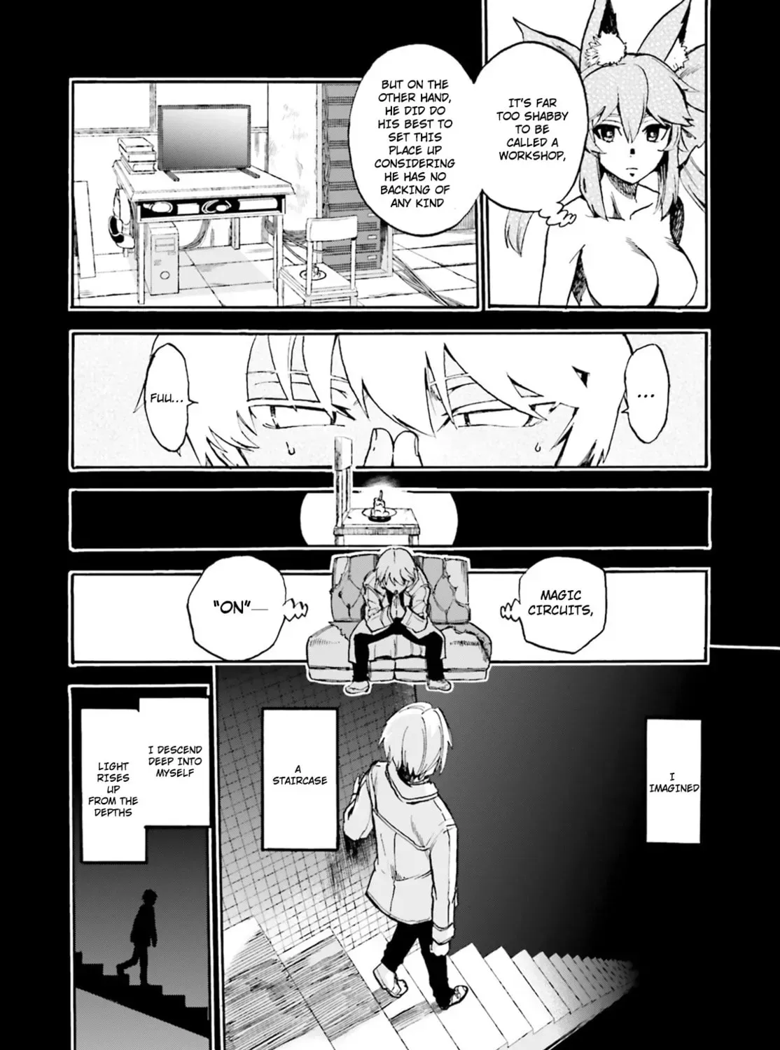 Read Fate/Extra CCC FoxTail chapter 4.6 image 6 on Lezhin