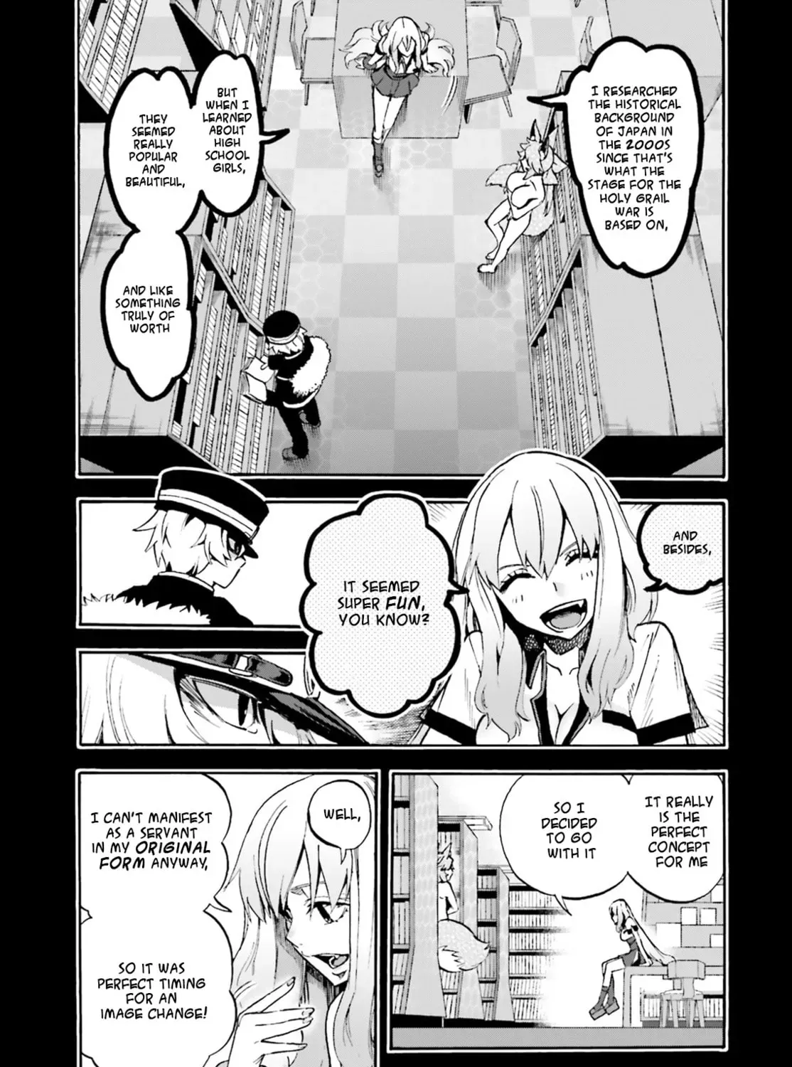 Read Fate/Extra CCC FoxTail chapter 4.8 image 16 on Lezhin