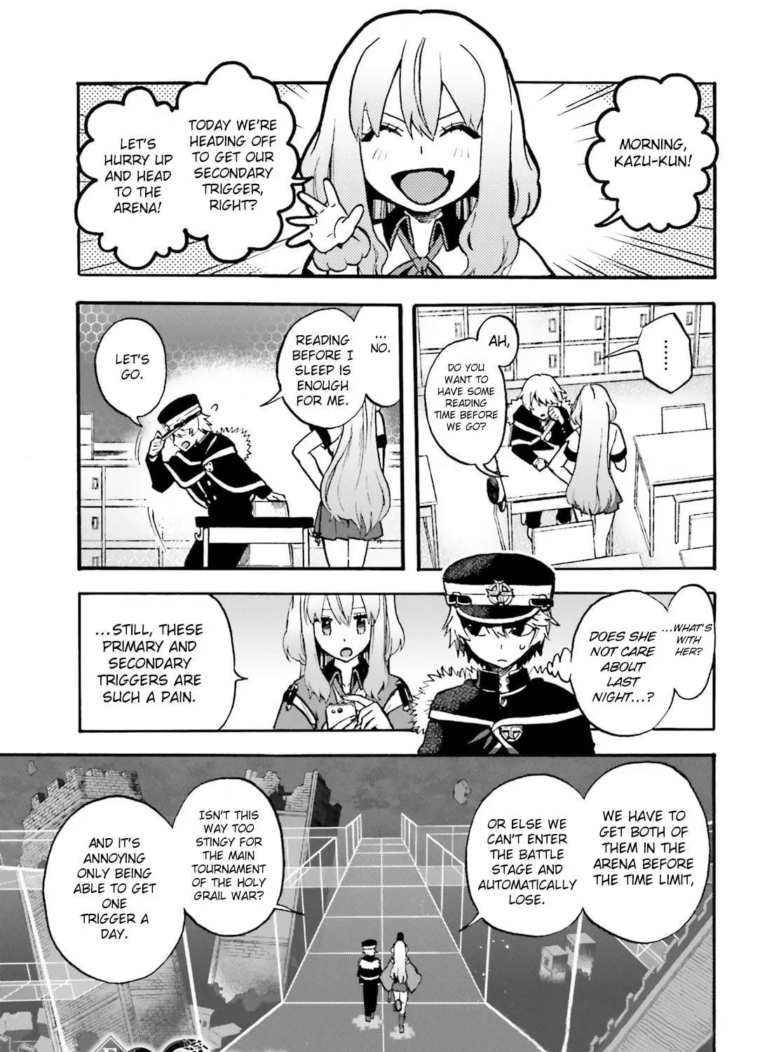 Read Fate/Extra CCC FoxTail chapter 4.9 image 0 on Lezhin