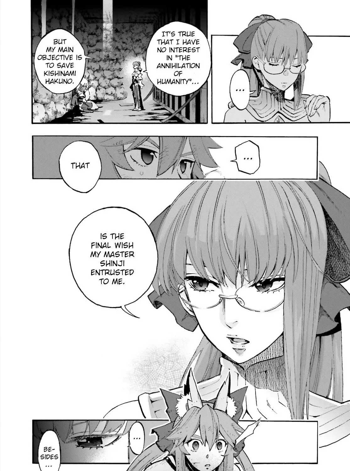 Read Fate/Extra CCC FoxTail chapter 5.4 image 2 on Lezhin