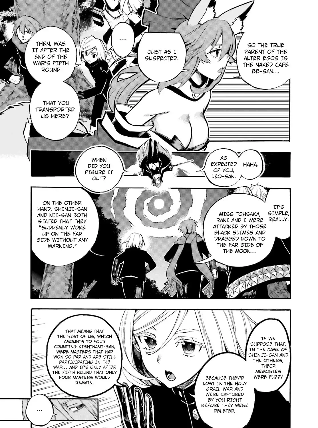 Read Fate/Extra CCC FoxTail chapter 5.8 image 4 on Lezhin