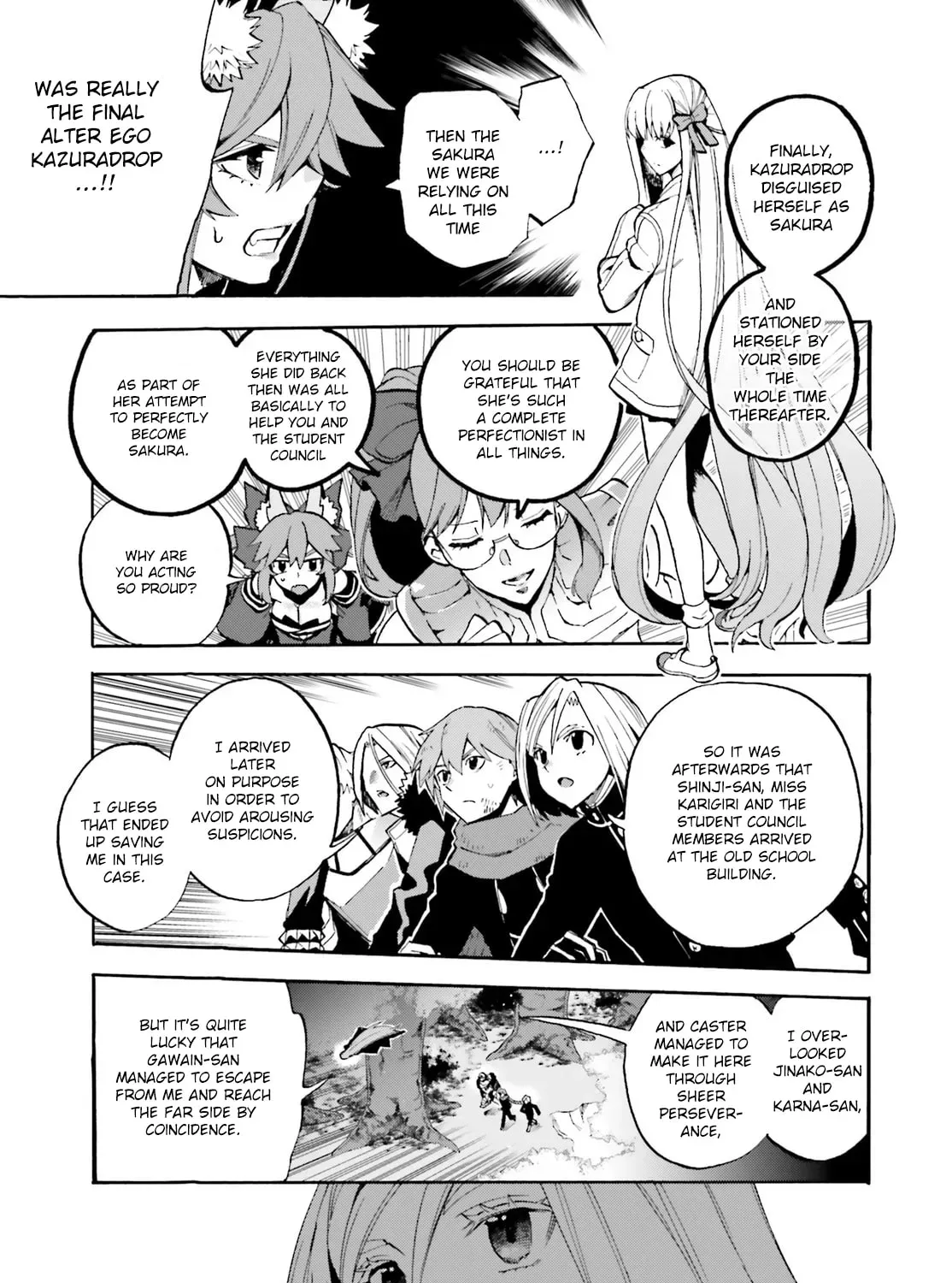 Read Fate/Extra CCC FoxTail chapter 5.9 image 4 on Lezhin