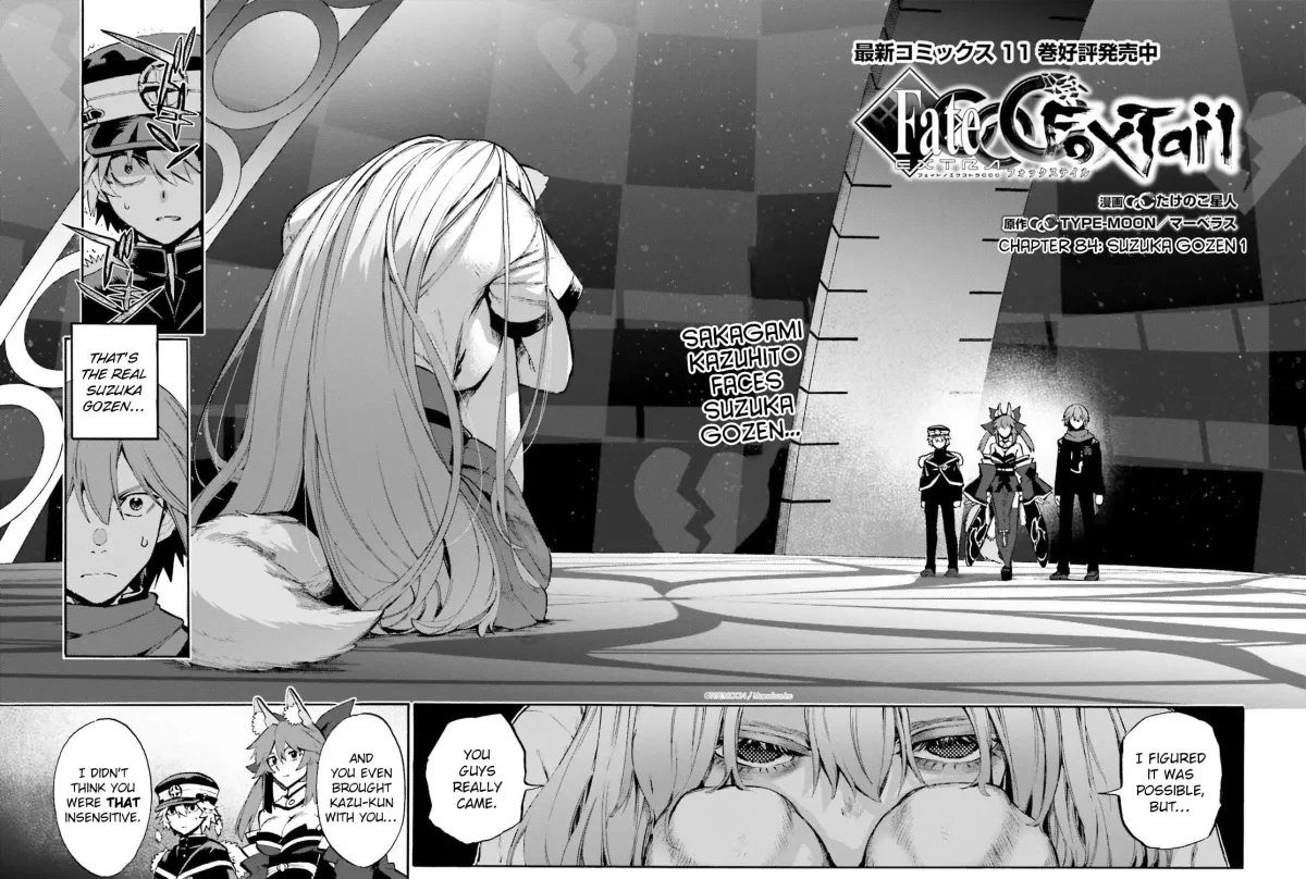 Read Fate/Extra CCC FoxTail chapter 6.9 image 2 on Lezhin