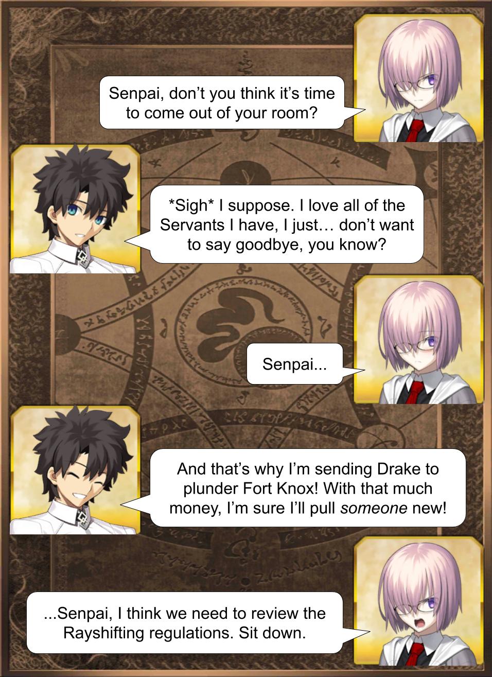 Read Fate/grand Order - Daily Chaldea chapter 4 image 0 on Lezhin