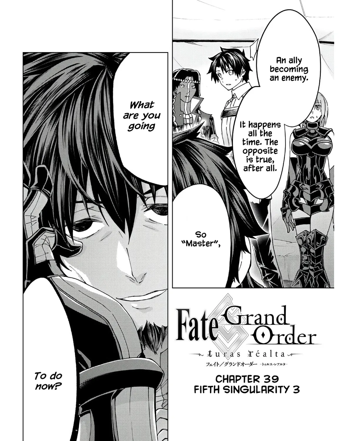 Read Fate/Grand Order -turas réalta- chapter 39 image 2 on Lezhin