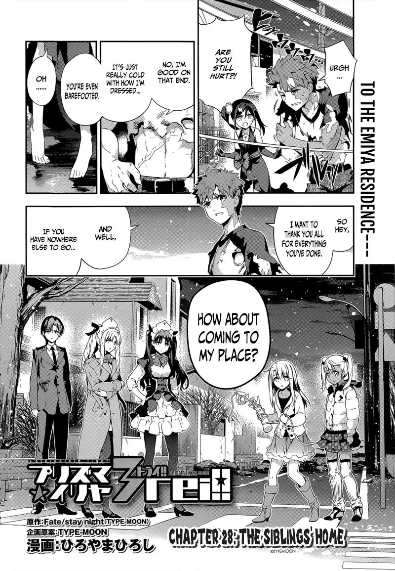 Fate/kaleid Liner Prisma Illya Drei! Chapter 28 page 3 - 