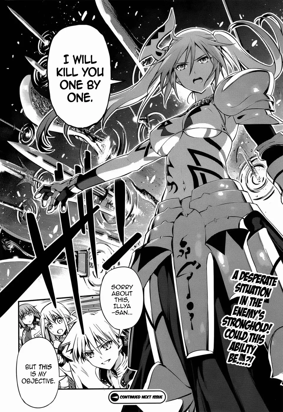 Fate/kaleid Liner Prisma Illya Drei! Chapter 3 page 27 - 