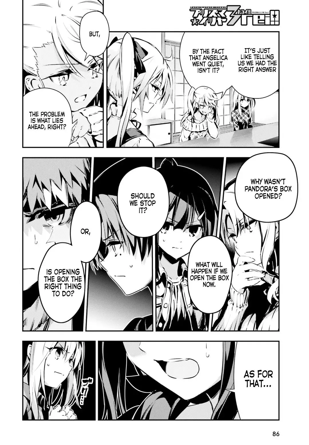Fate/kaleid Liner Prisma Illya Drei! Chapter 45 page 5 - 