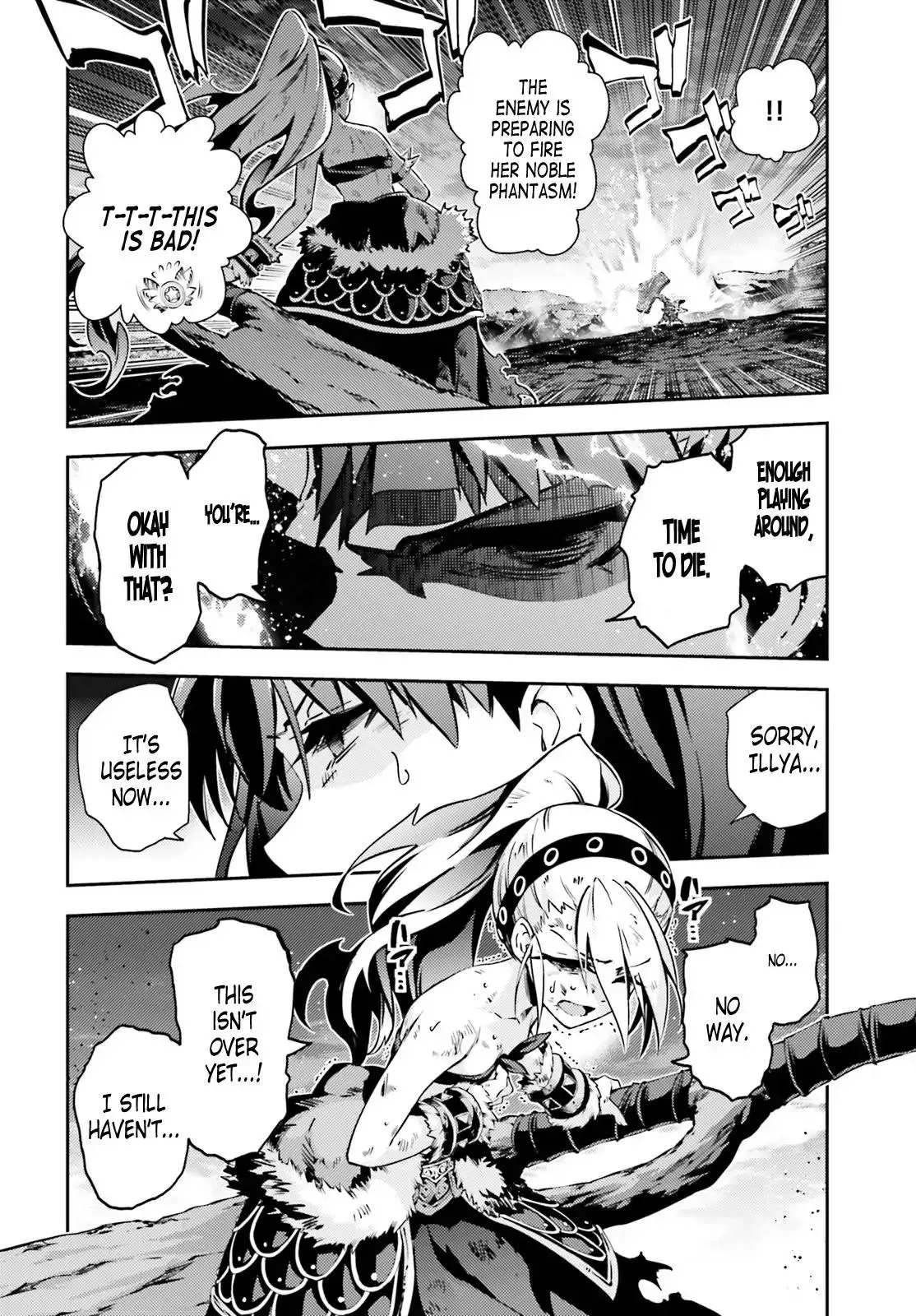 Fate/kaleid Liner Prisma Illya Drei! Chapter 48.2 page 14 - 