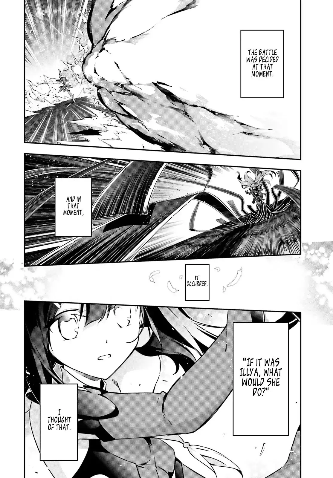 Fate/kaleid Liner Prisma Illya Drei! Chapter 49.2 page 8 - 